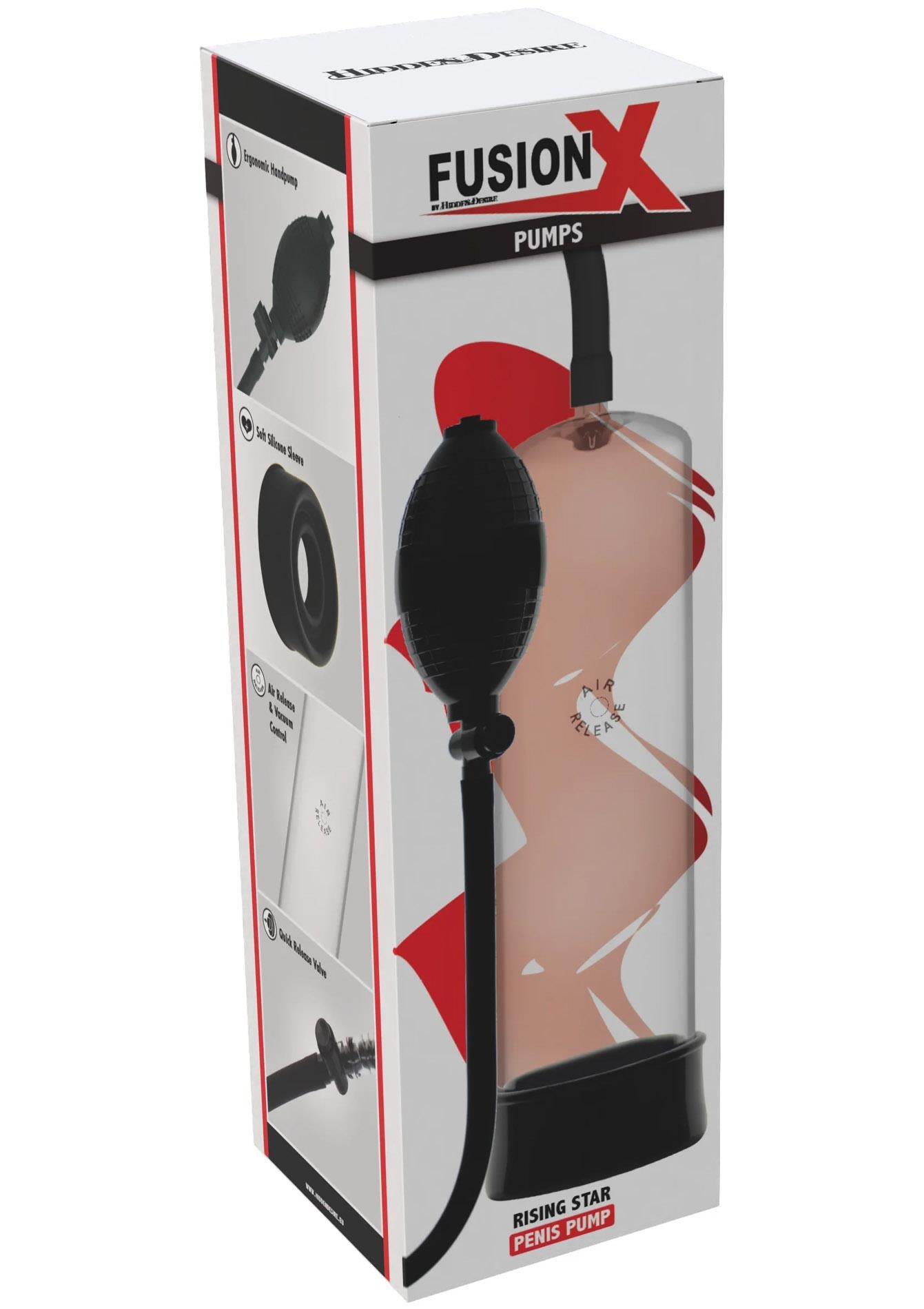 Rising Star Penis Pump Transparent