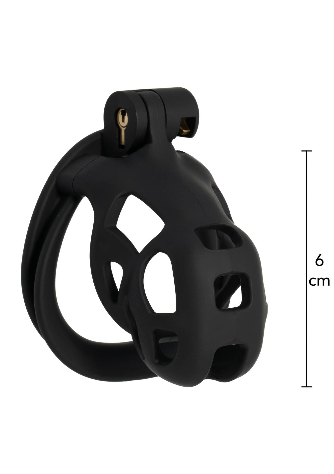 Penis Prison Cock Cage Short Black