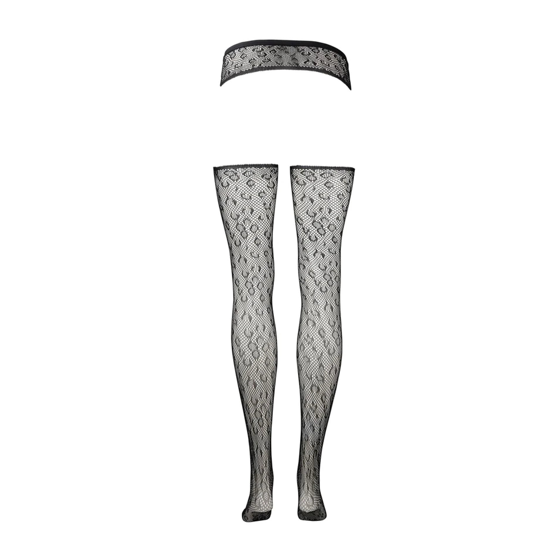Collant Léopard à Bretelles - Taille unique