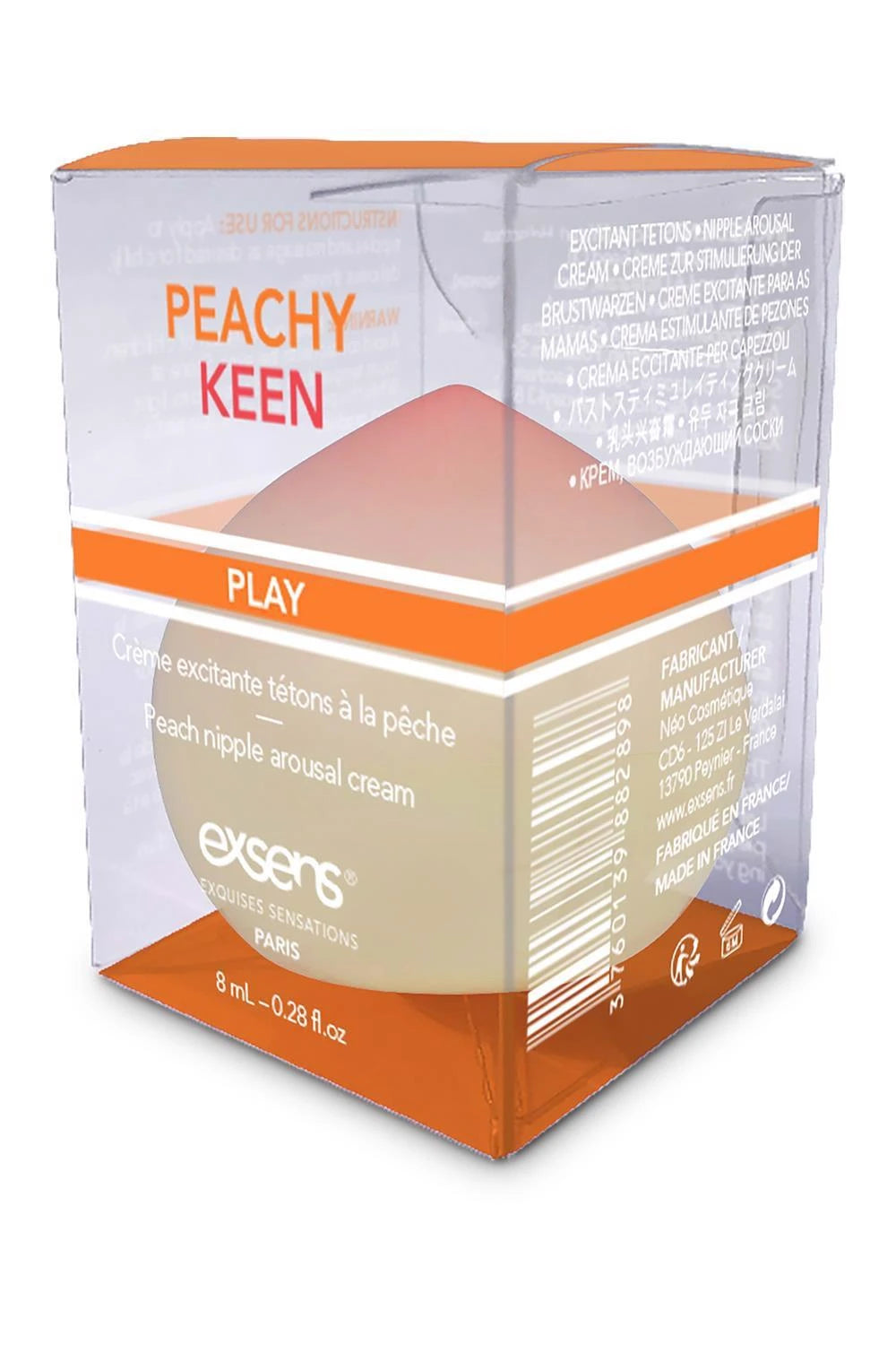 EXSENS AROUSAL CREAM PEACHY KEEN  8ML