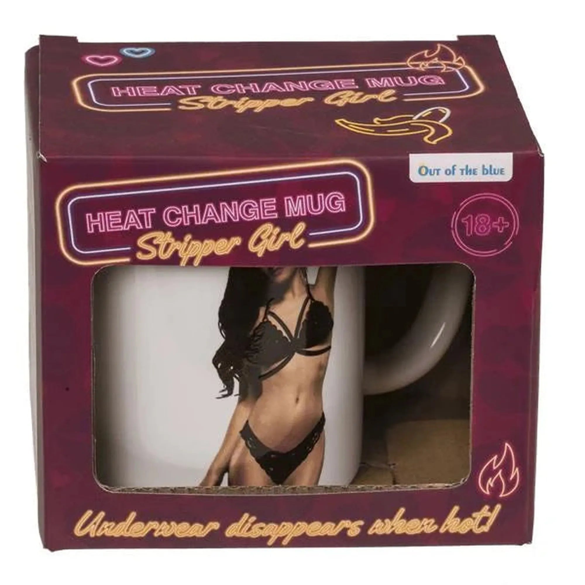 Kubek striptis dziewczyna efekt termiczny 350ml kamikonka