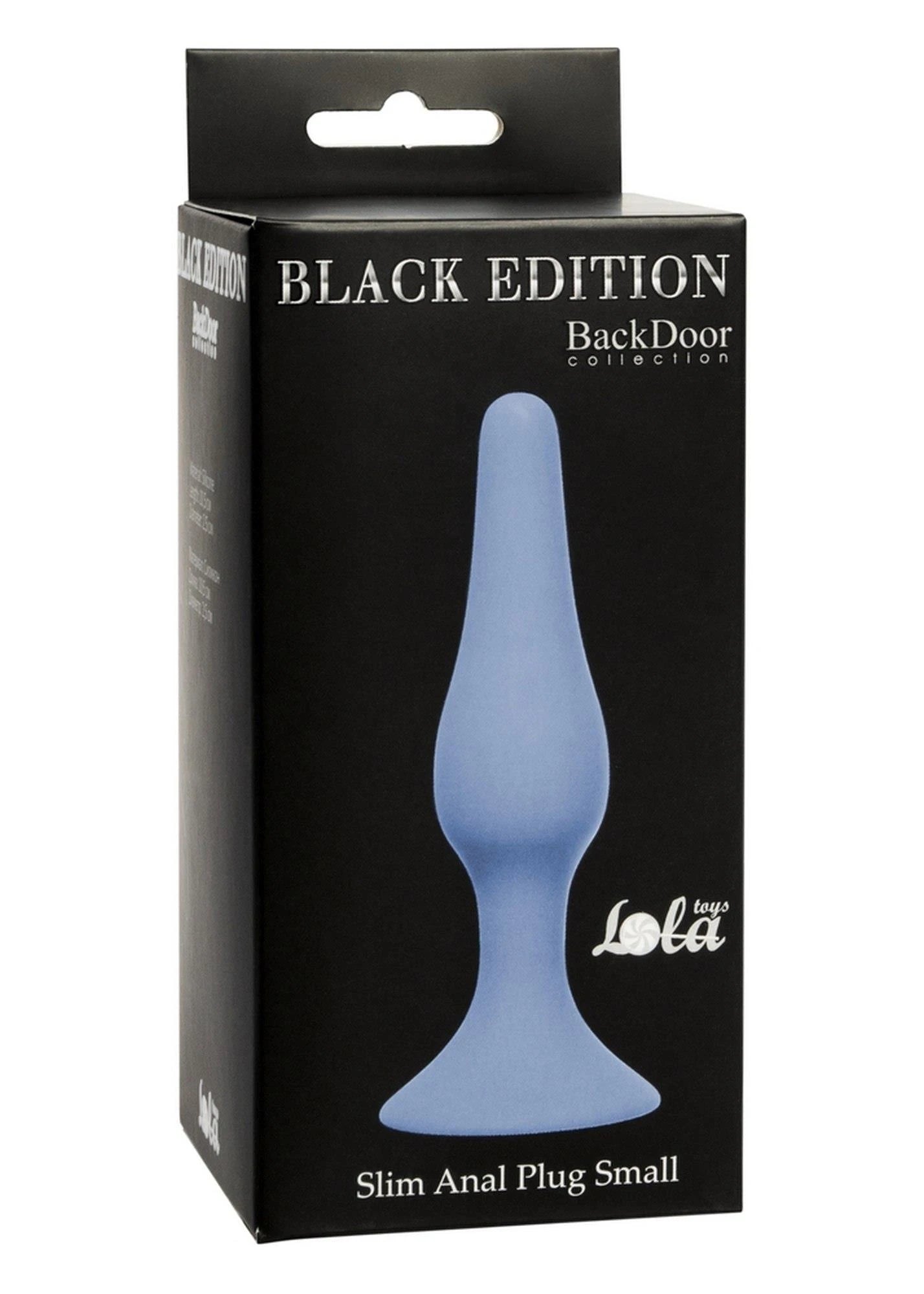 Plug-Slim Plug Anal Petit Bleu