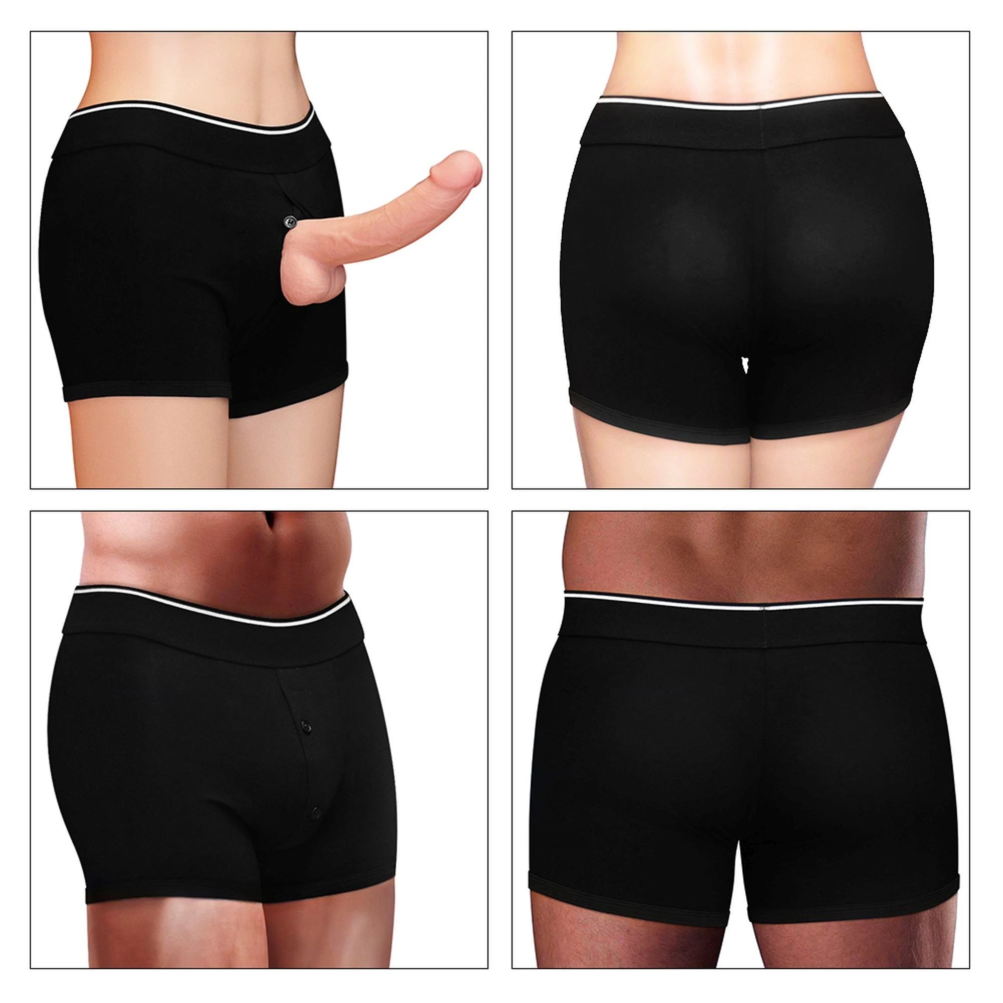 Shorts à gode ceinture pour le packing (taille 71-81 cm)