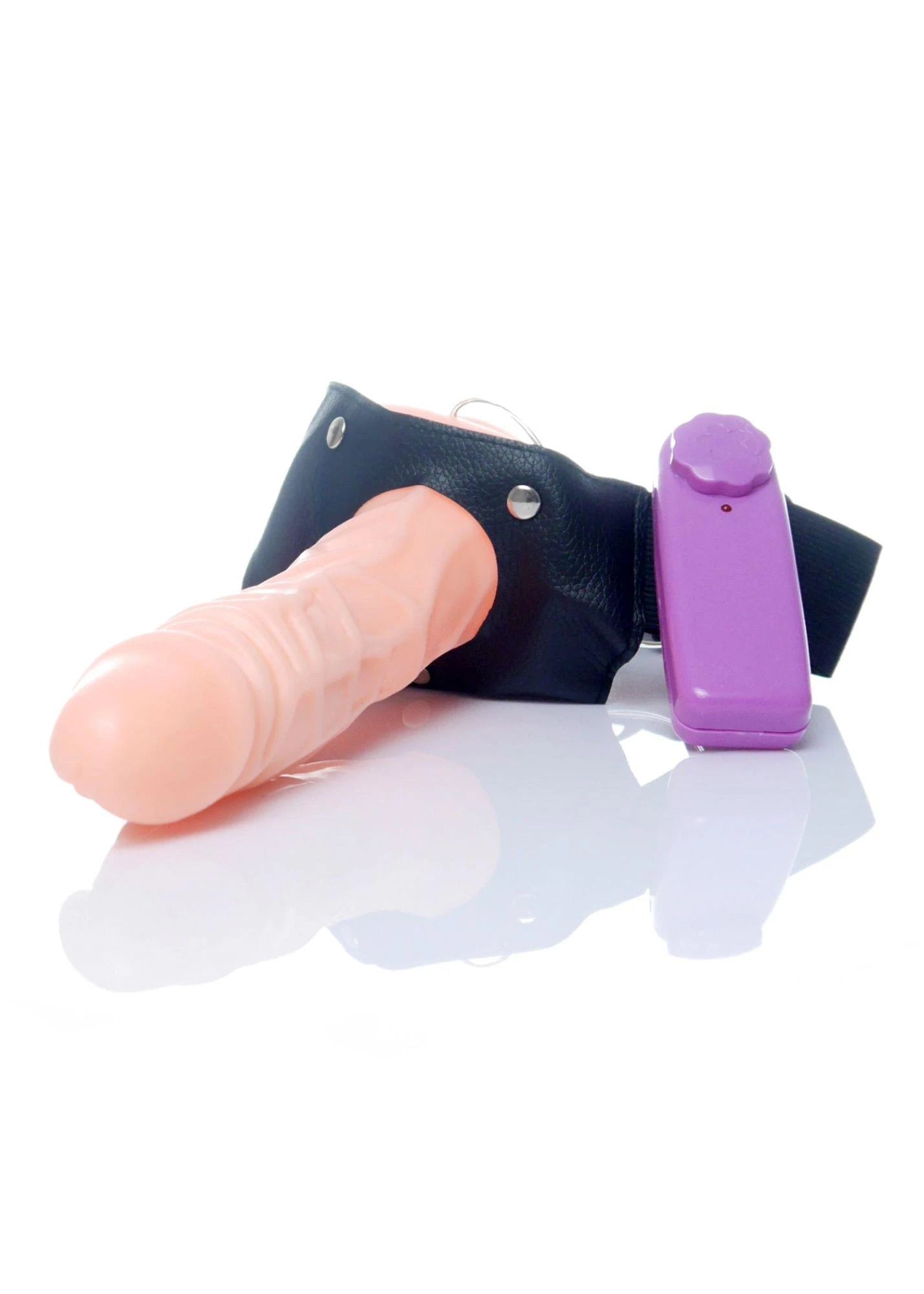Hollow Strap-on Adrian vibrating