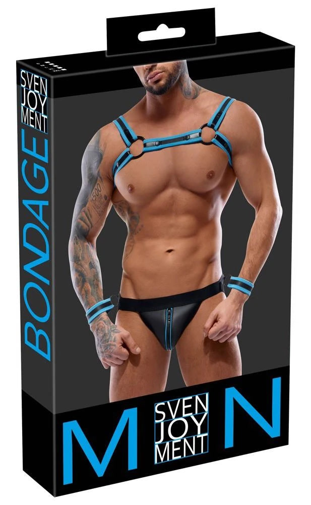 Ensemble de jocks homme noir/bleu XL