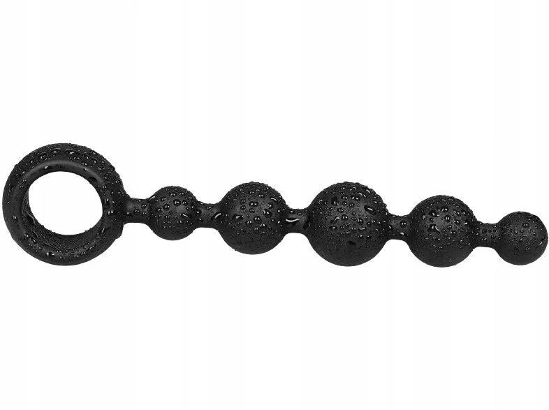 Plug/boules - Joyballs anal Wave, court, noir