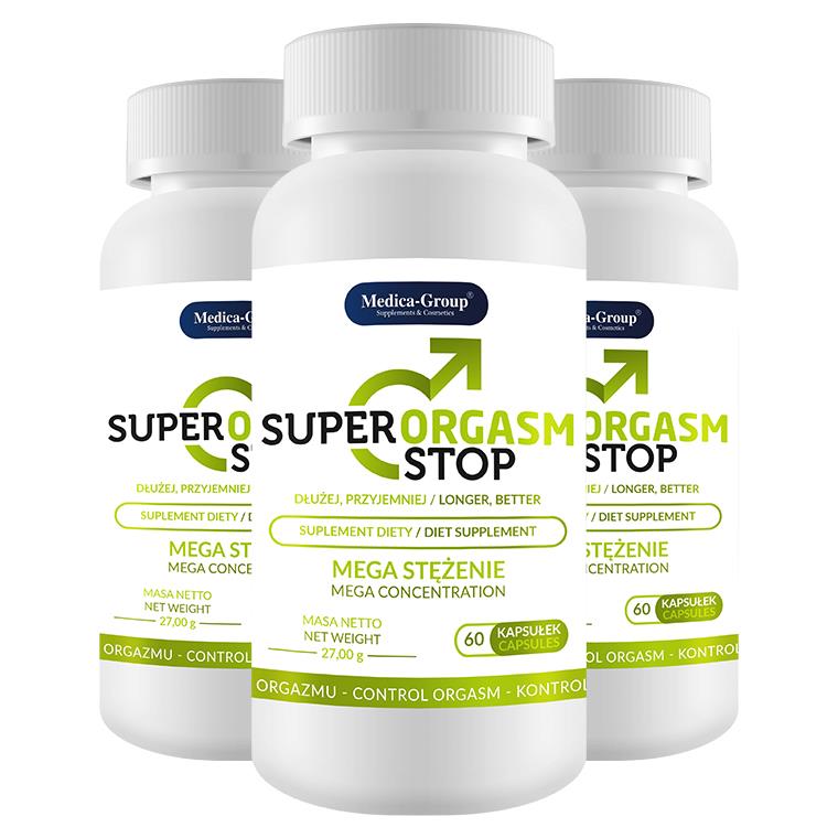 Supl.diety-Super Orgasm Stop  - 60 caps