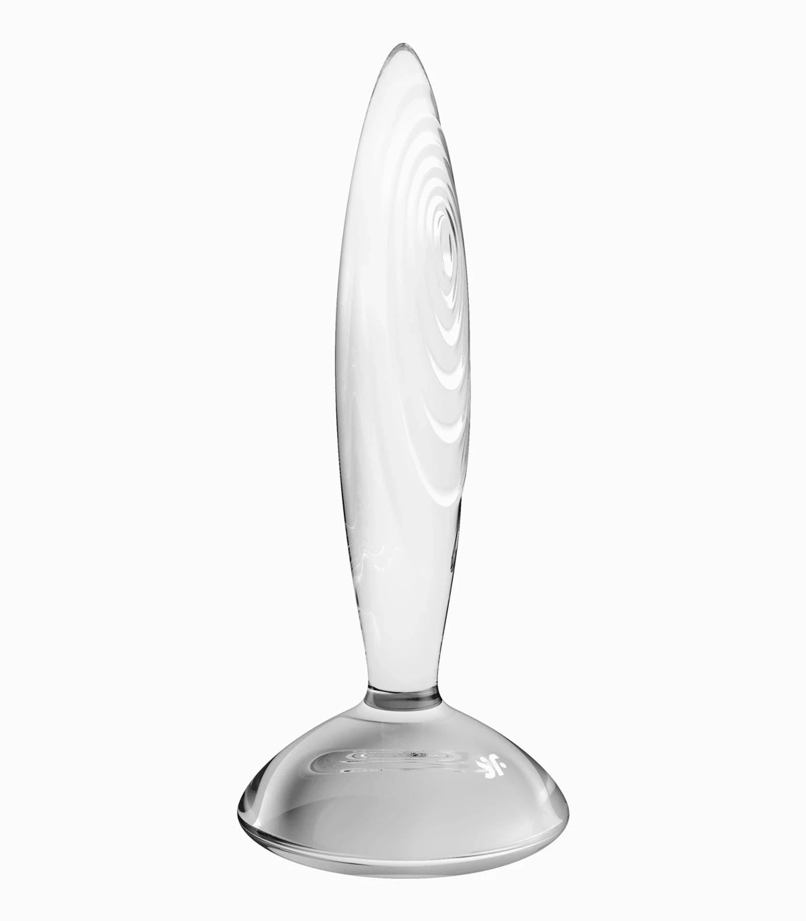 Sparkling Crystal - Glass Dildo - Transparent