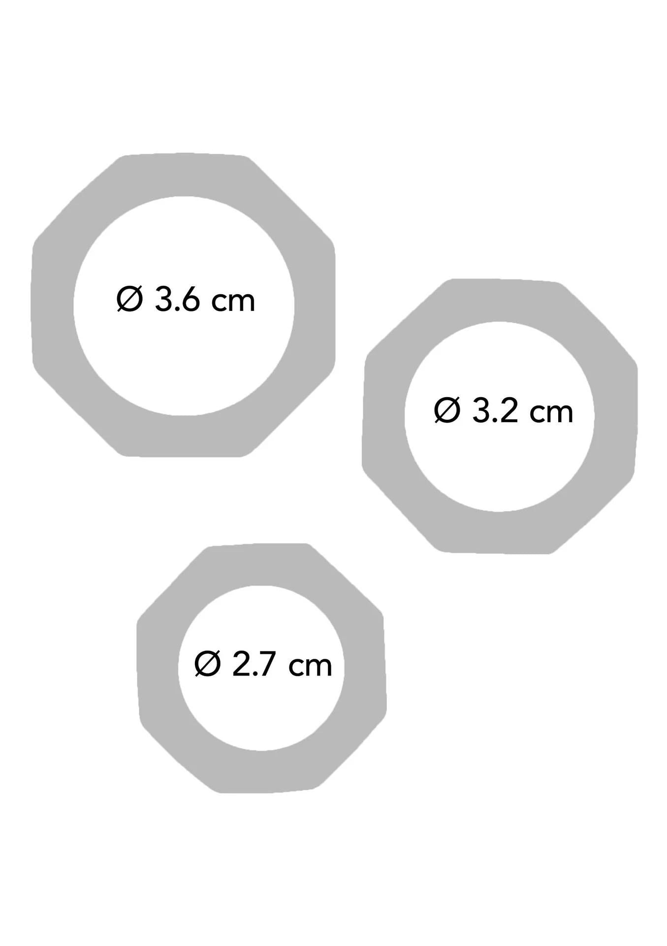 Power Halo C-Ring Set Black