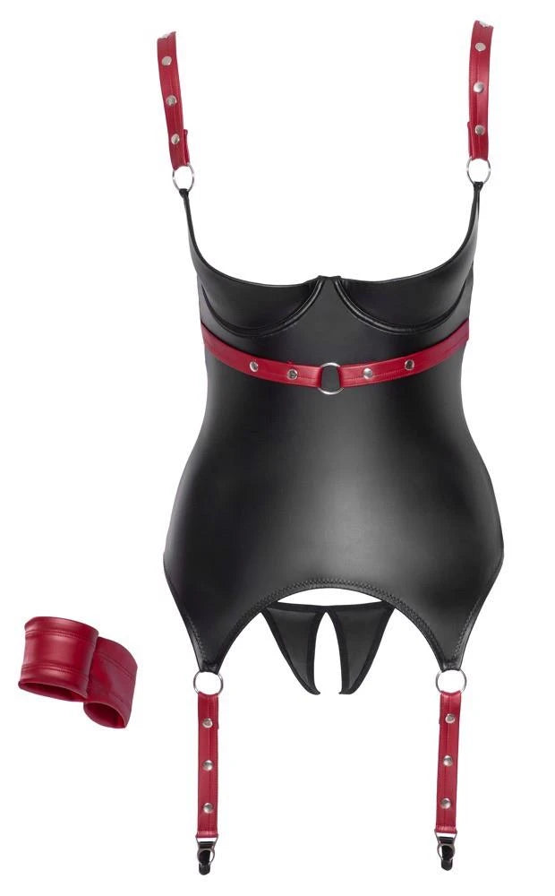 Basque noir/rouge XL
