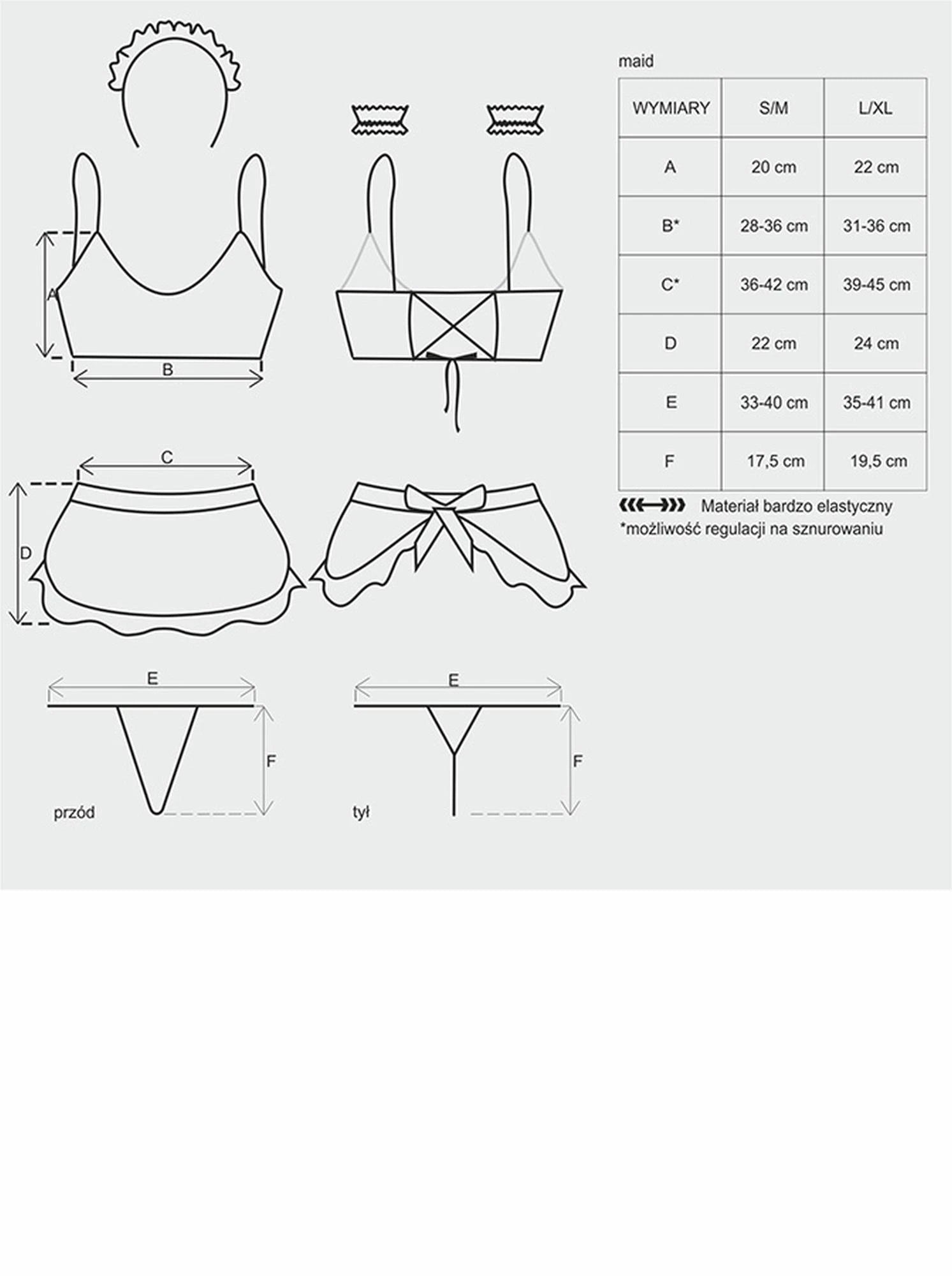 Lingerie Maid Costume S/M
