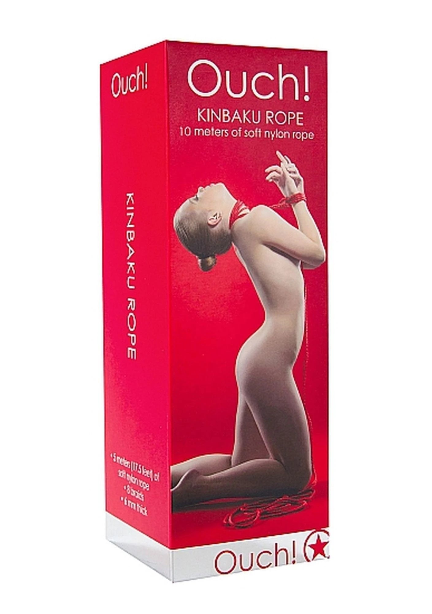 Corde Kinbaku - 10m - Rouge