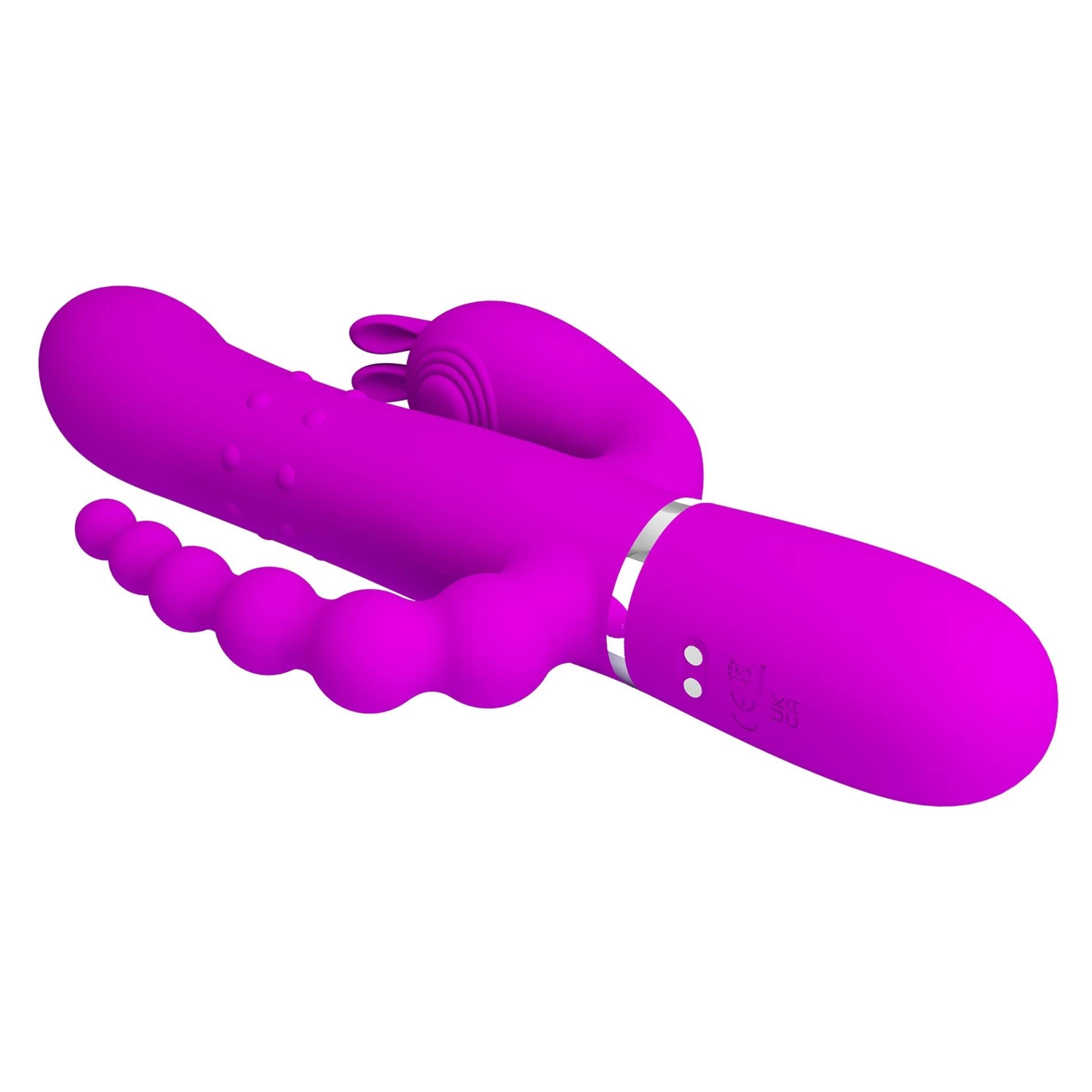 PRETTY LOVE - Cammy Purple, Twinkled Tenderness, 7 fonctions de pulsation 7 fonctions de vibration 4 fonctions de roulement
