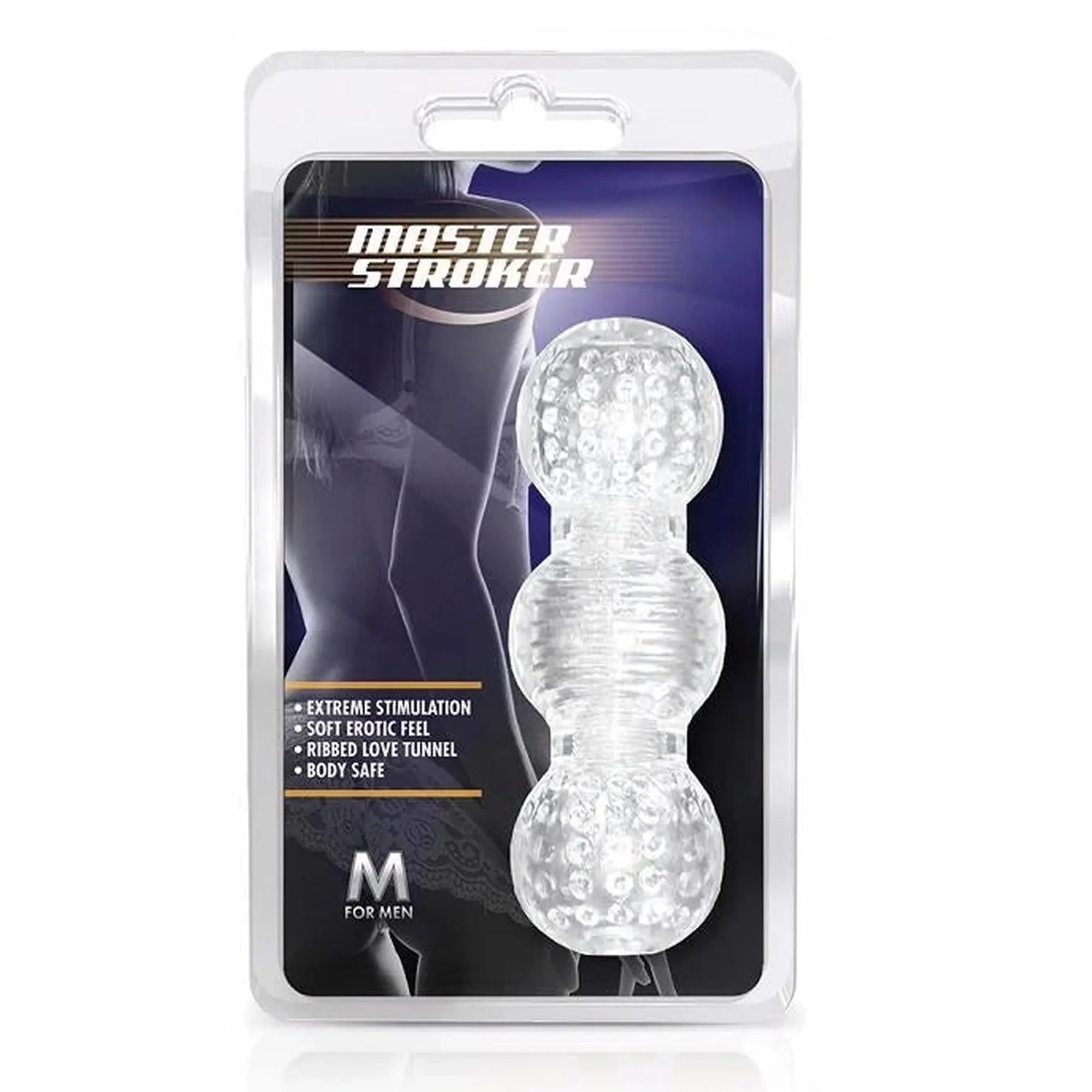 M FOR MEN MASTER STROKER CLEAR