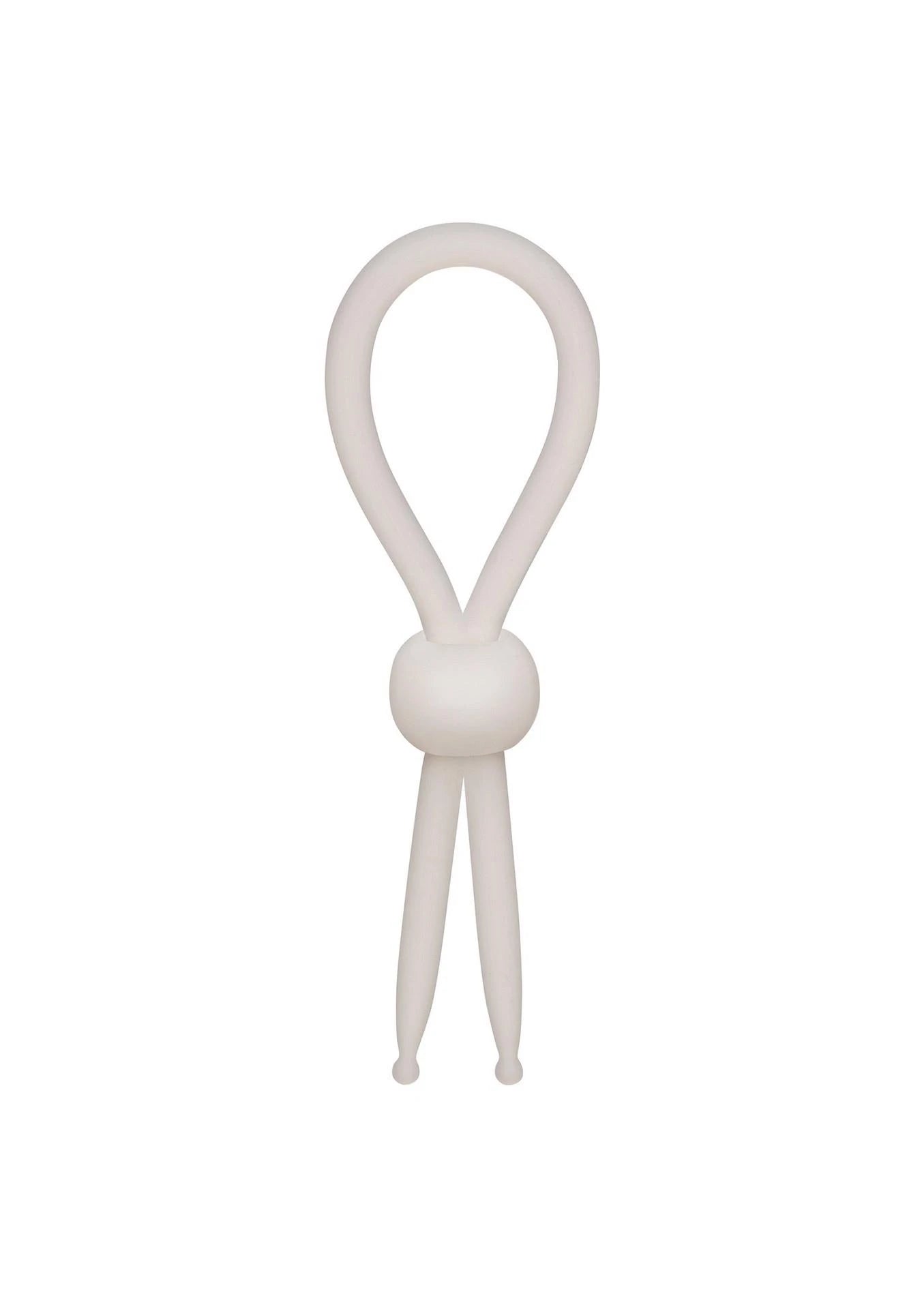 Lasso en silicone blanc
