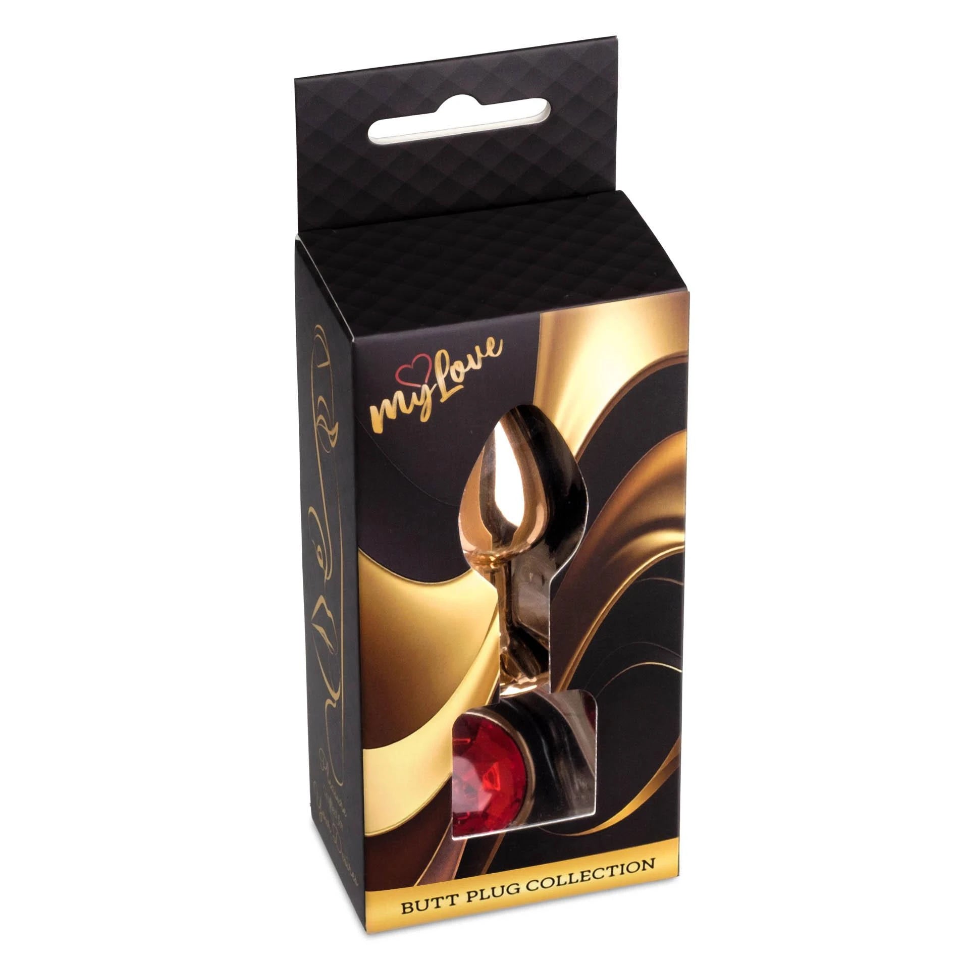 MyLove Toys - Bijoux PLUG or rouge - Rouge
