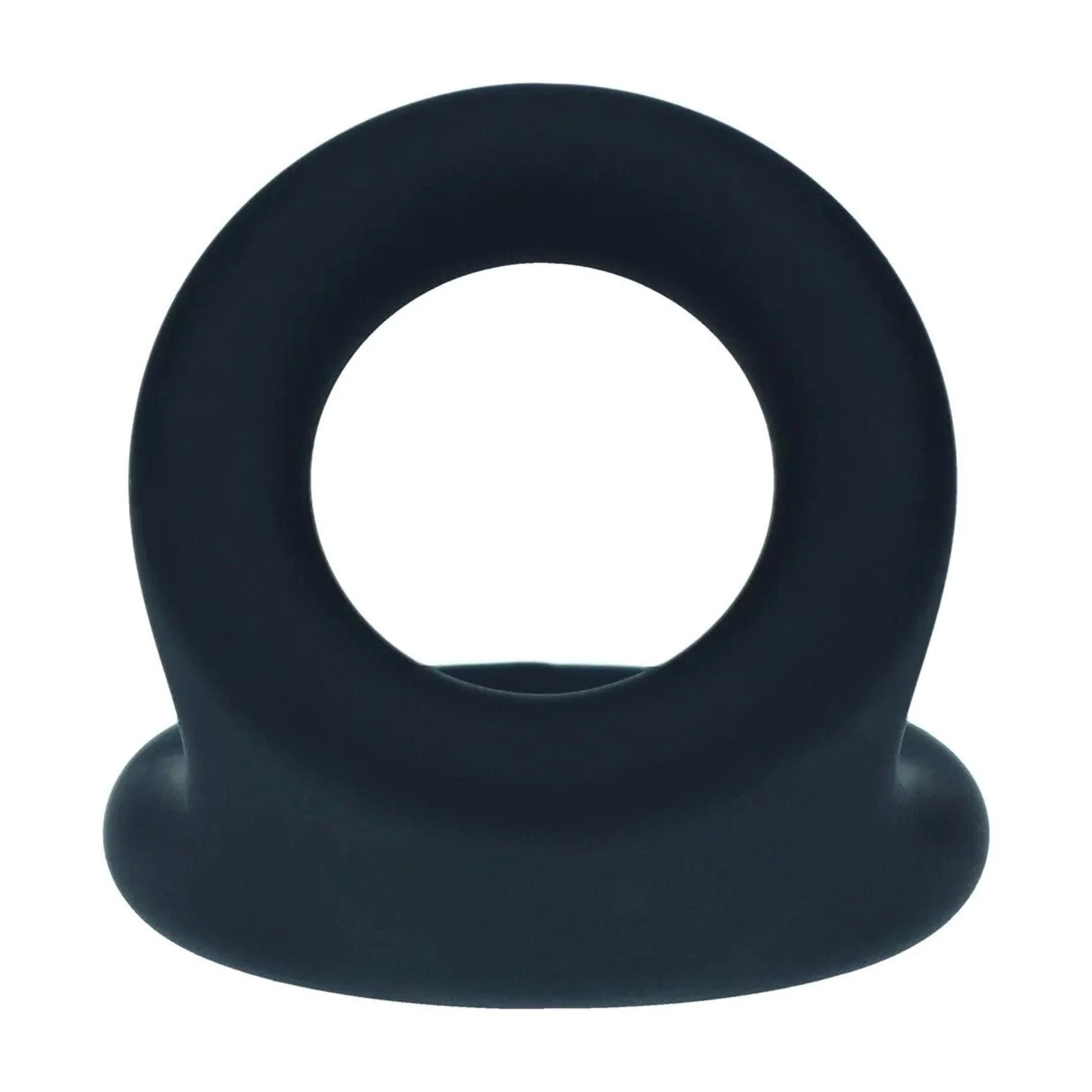 Double O Silicone Cockring - S - Noir