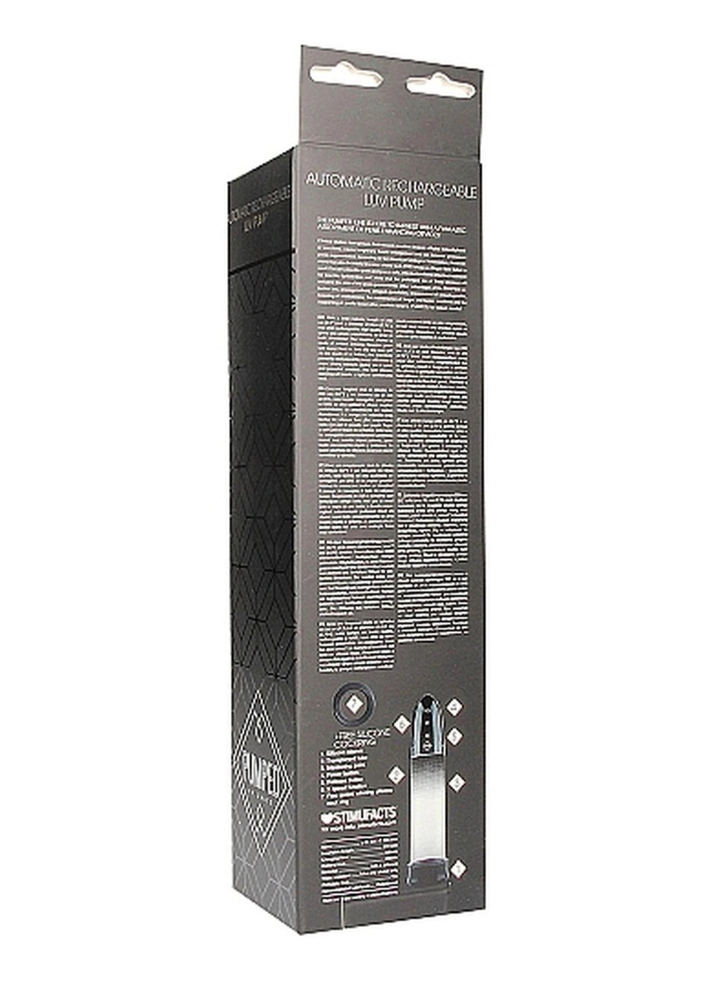 Pompe Luv rechargeable automatique - Noire