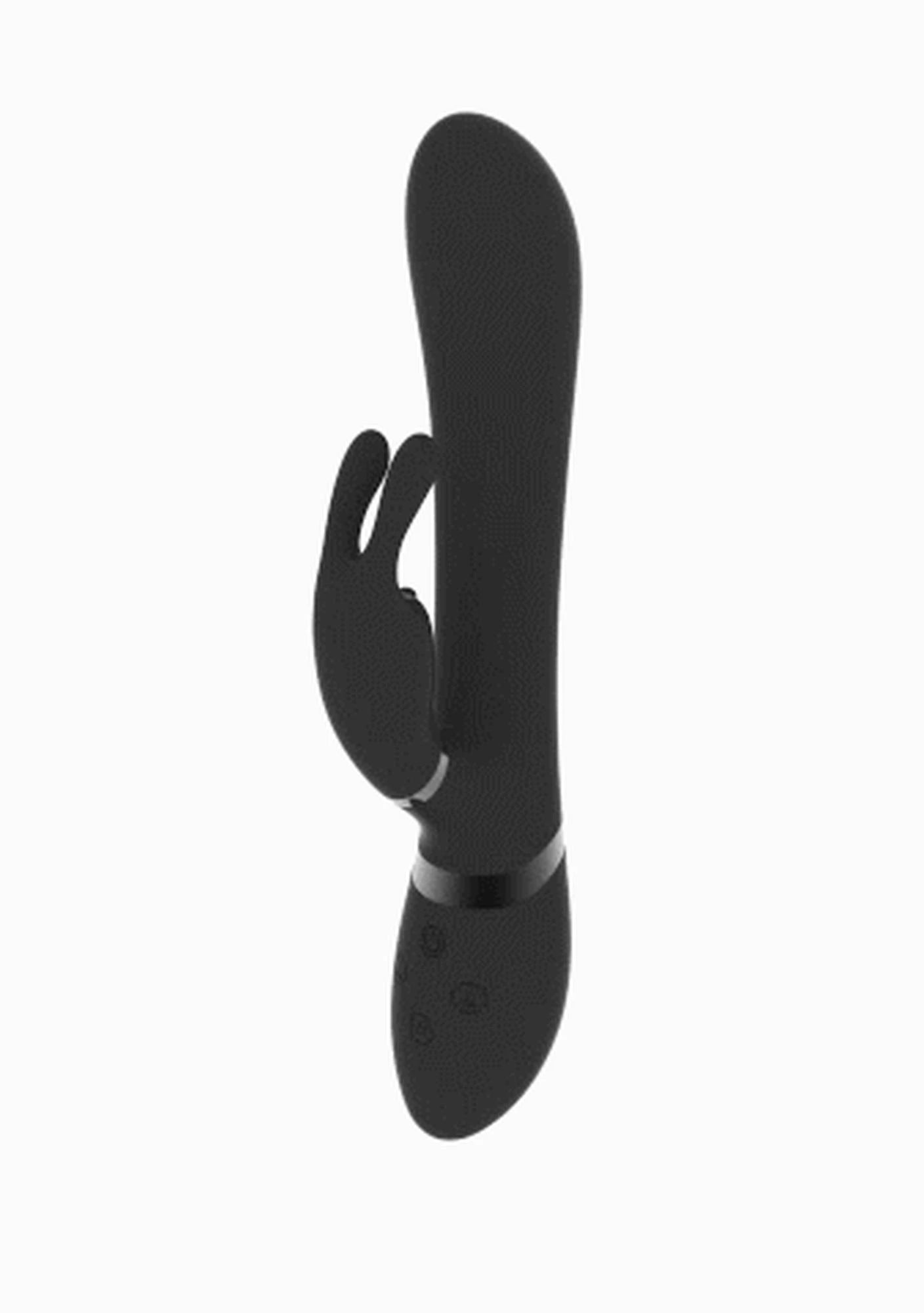 Chou - G-Spot Rabbit  Clitoral Stimulator - Black