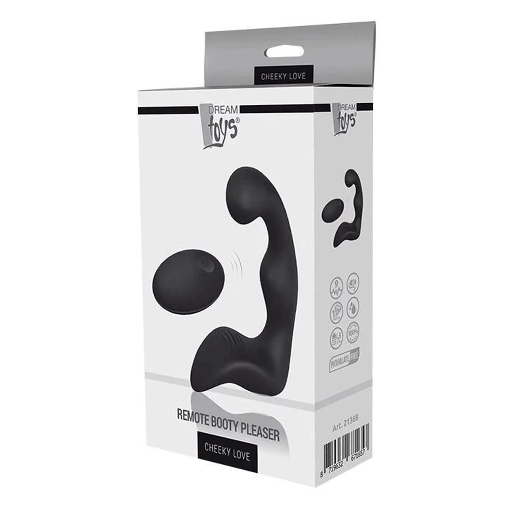 CHEEKY LOVE REMOTE BOOTY PLEASER BLACK