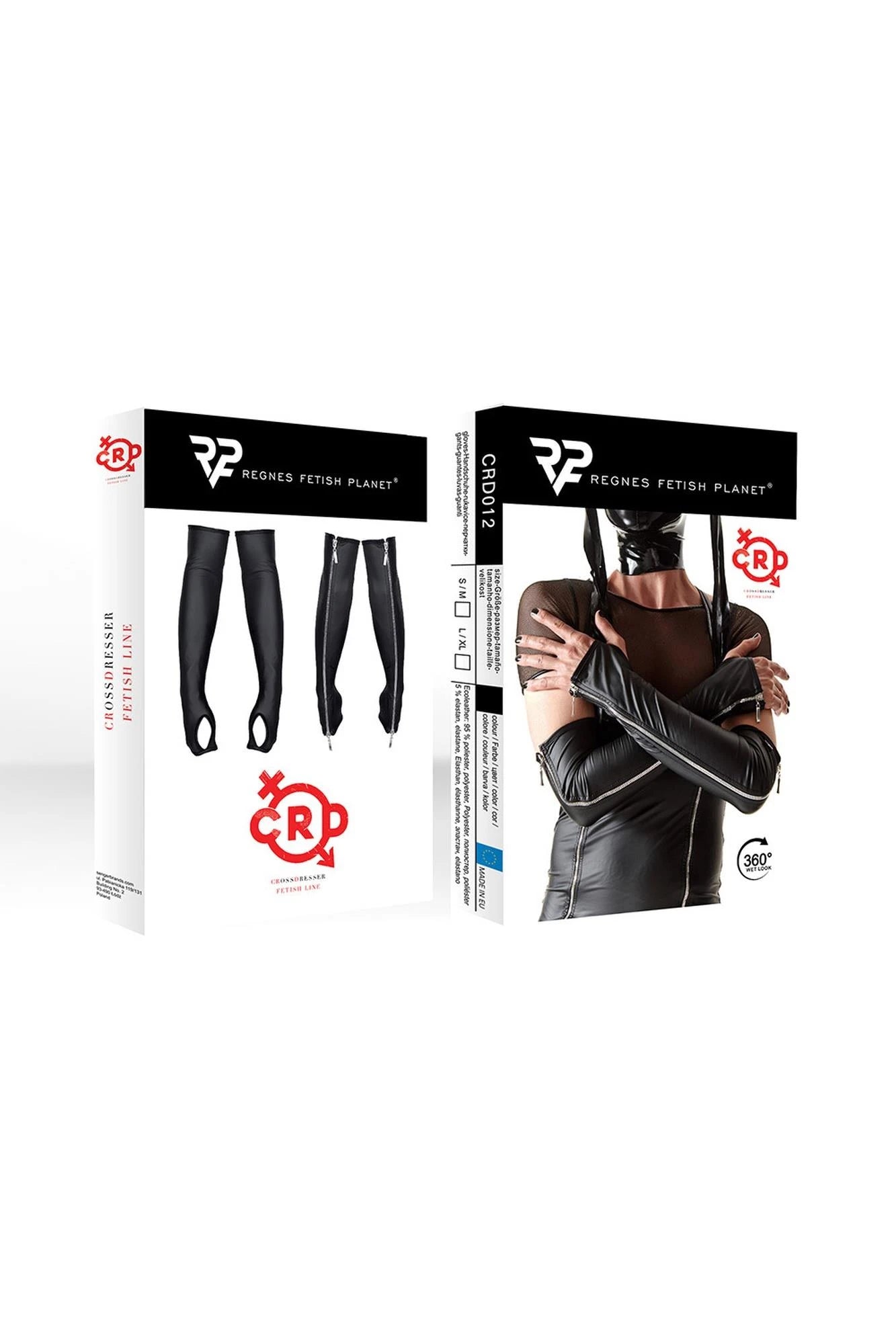 Regnes - CRD012 gants noir S/M