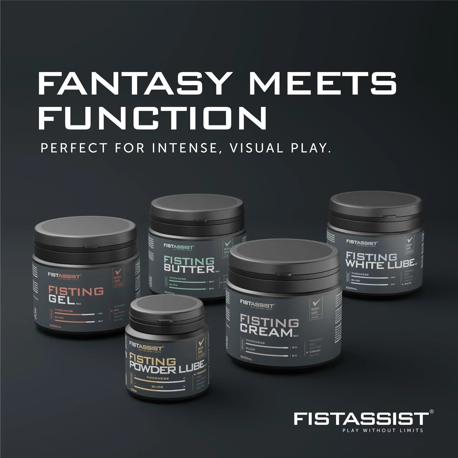 Fist Assist Fisting White Lube 500ml