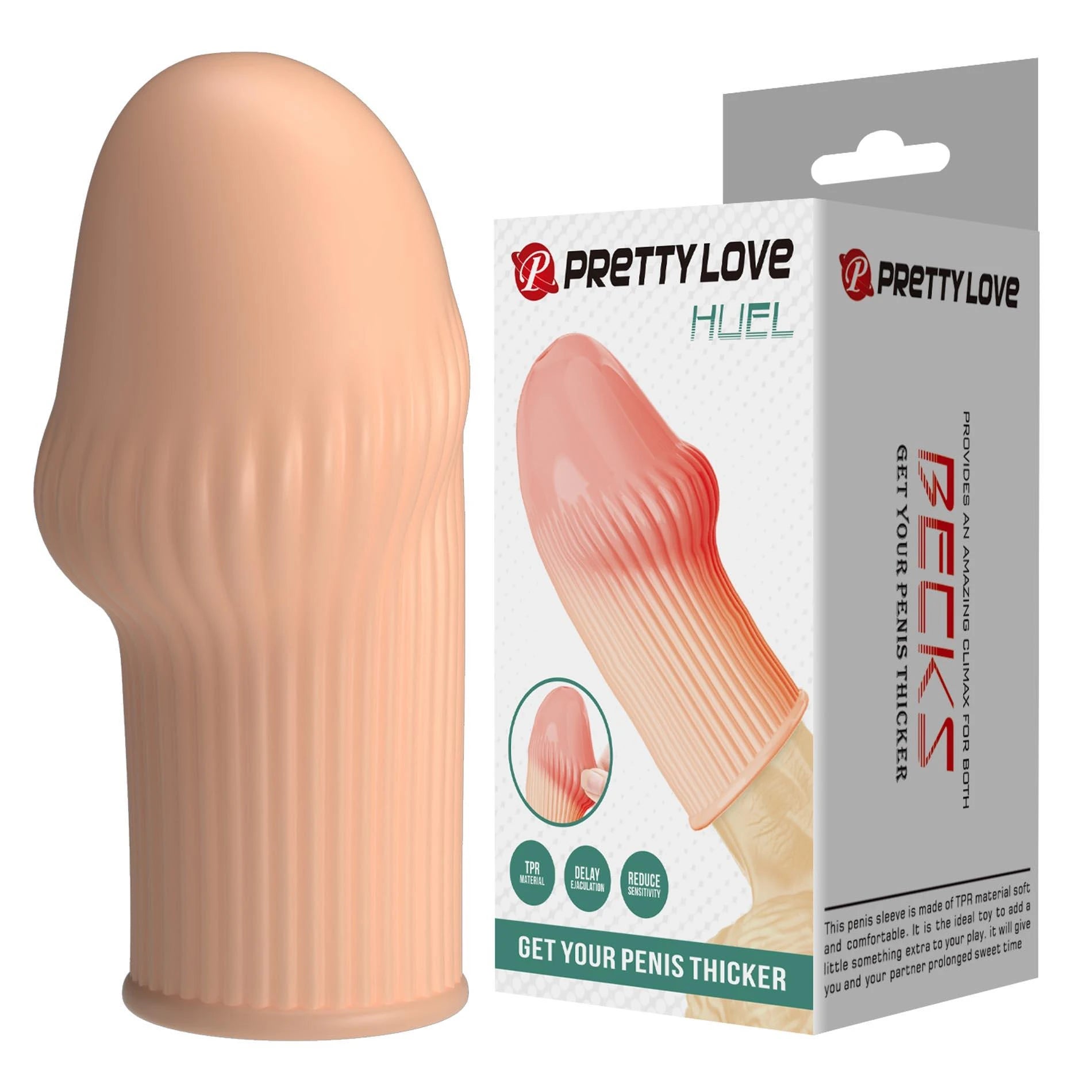 Manchon de Pénis Pretty Love Huel