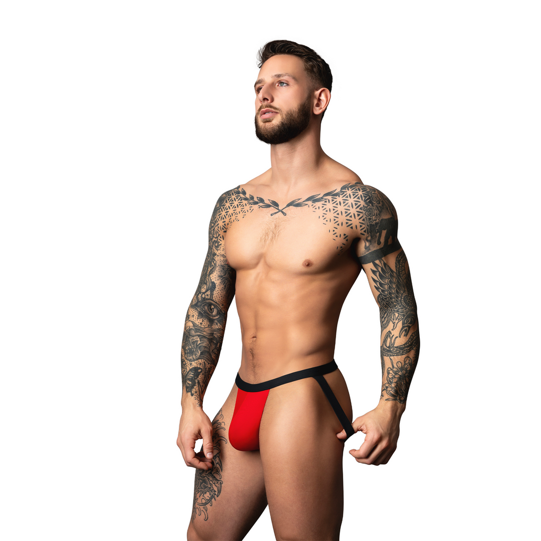 Jock - S/M - Rouge/Noir