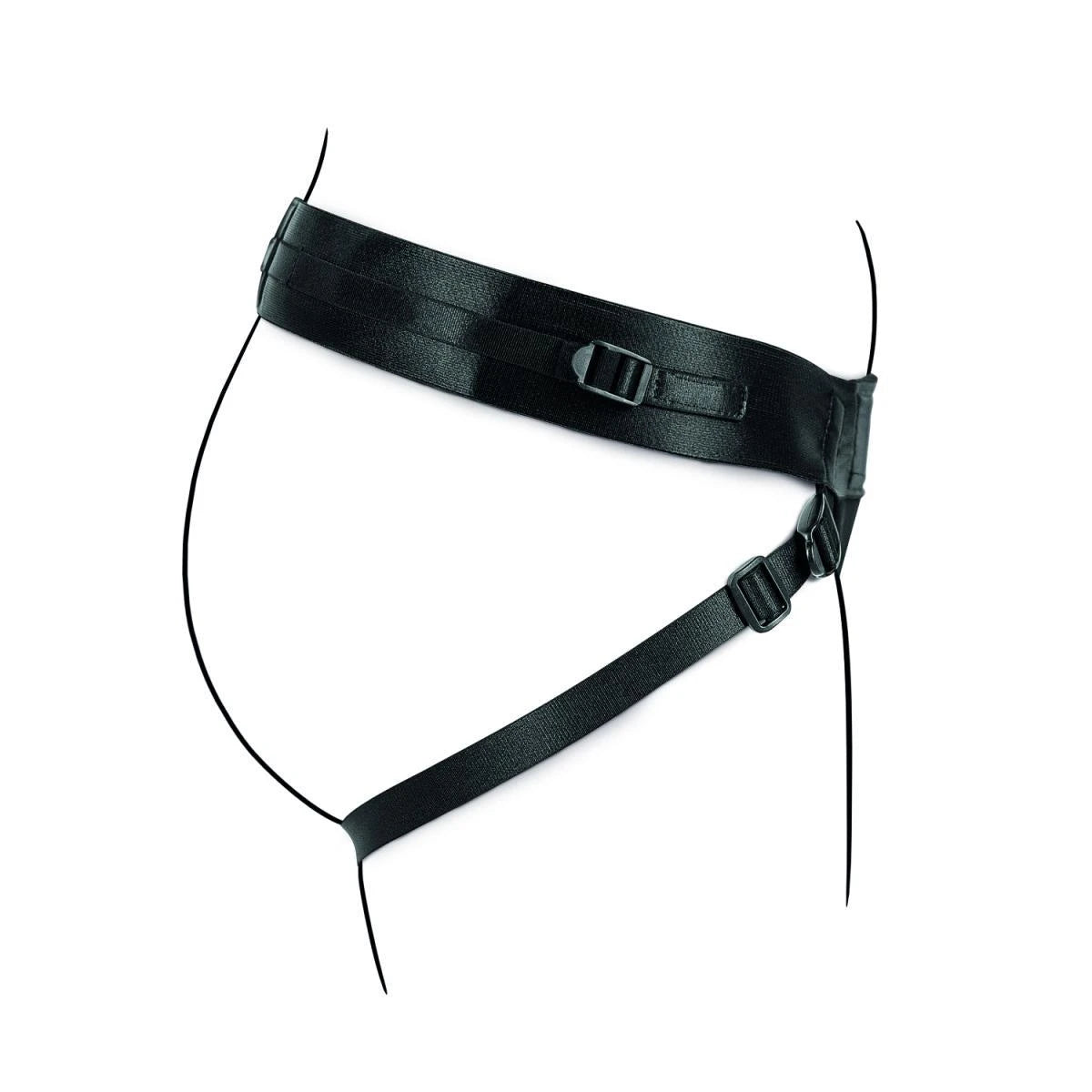 Strapless Harness for Lapis Dual Ended Vibrating Strap-on- Black/Pink