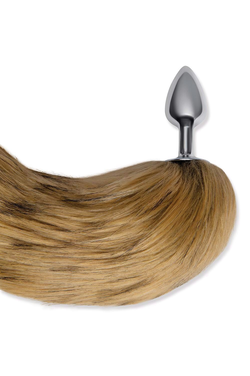 WHIPSMART 3 INCH METAL PLUG WITH 14" FOX TAIL