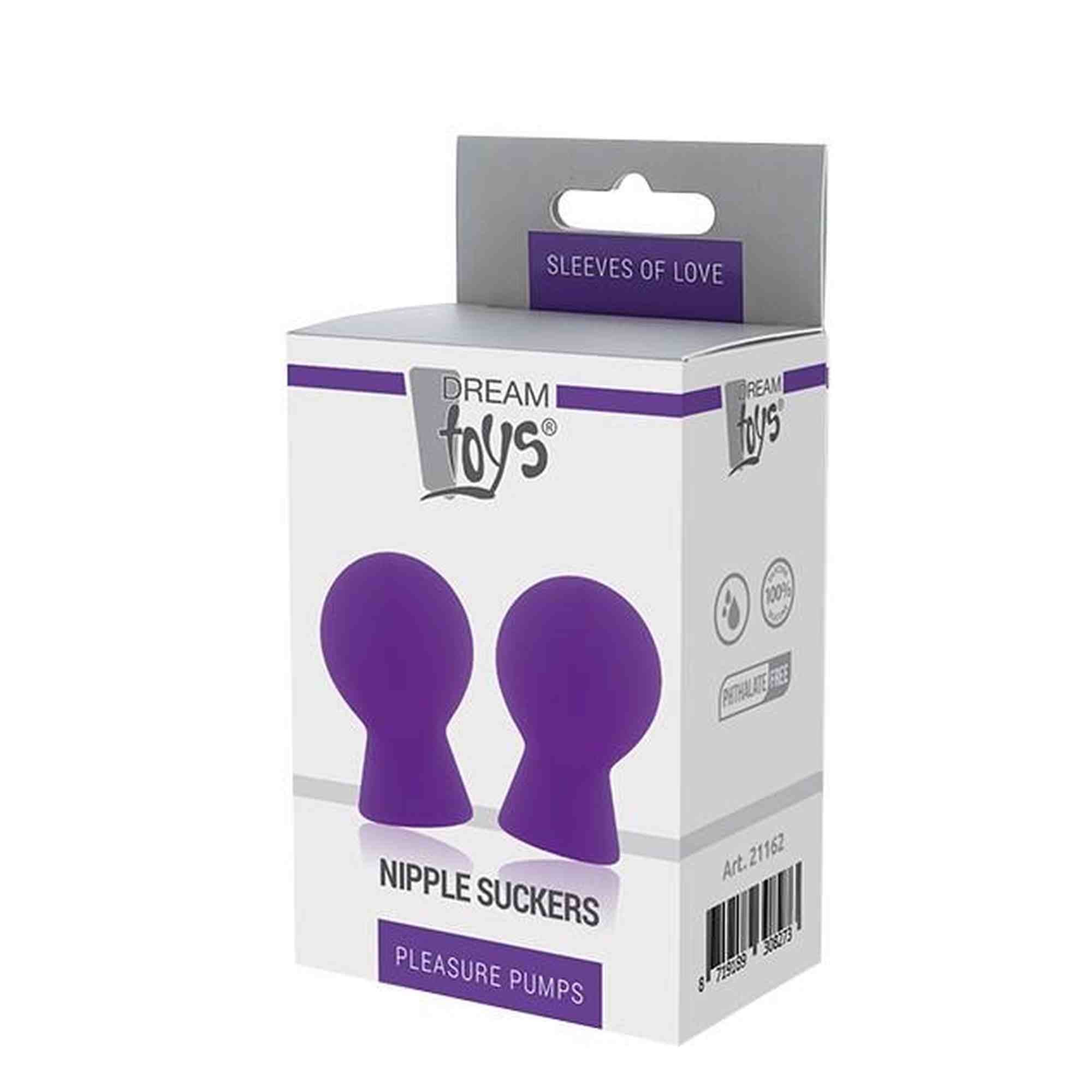 POMPES DE PLAISIR TIRE-TÉTONS VIOLET