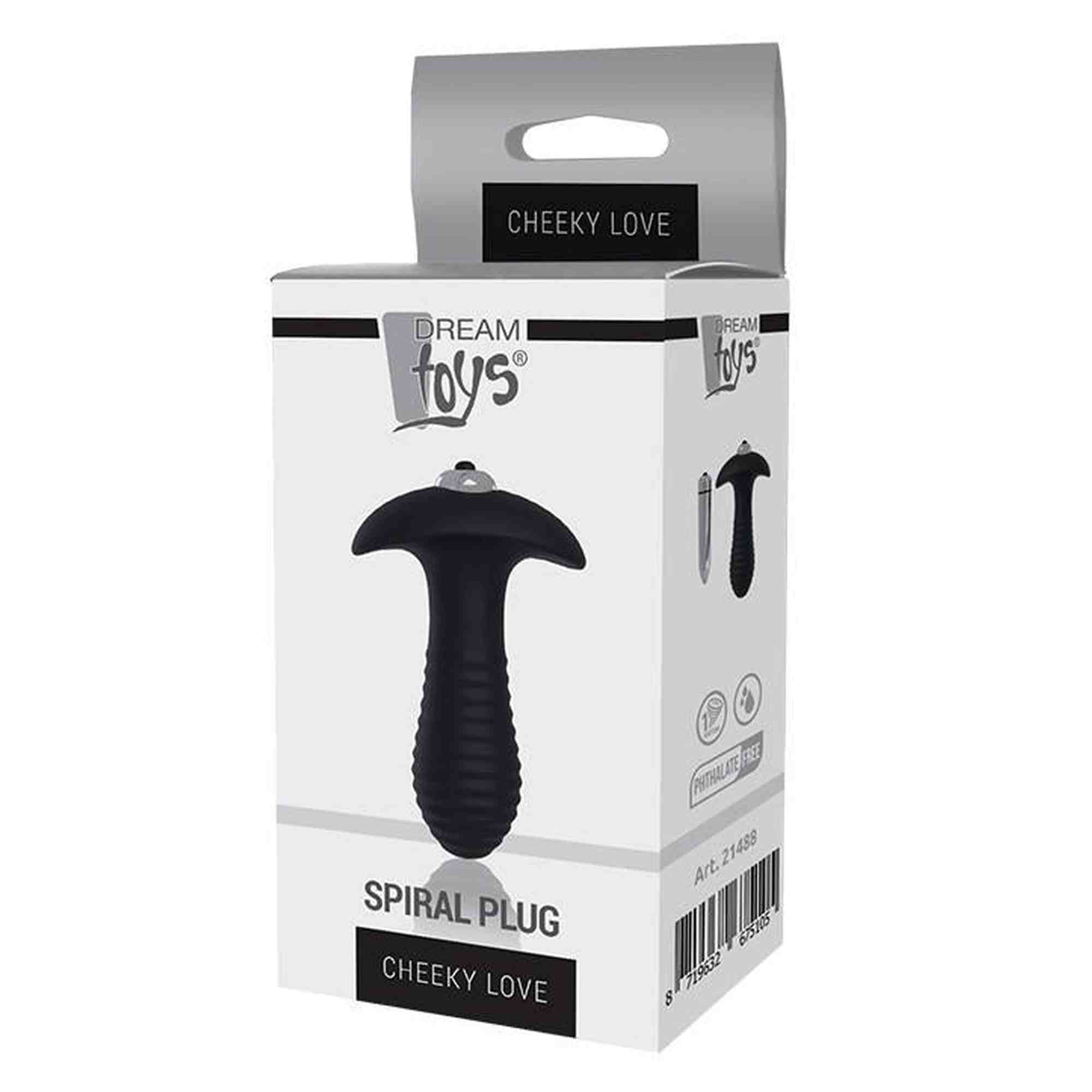 CHEEKY LOVE PLUG SPIRALE MONOVITESSE