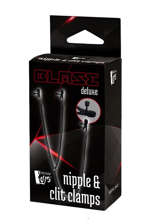 PINCES À SEIN ET CLITORIS BLAZE DELUXE