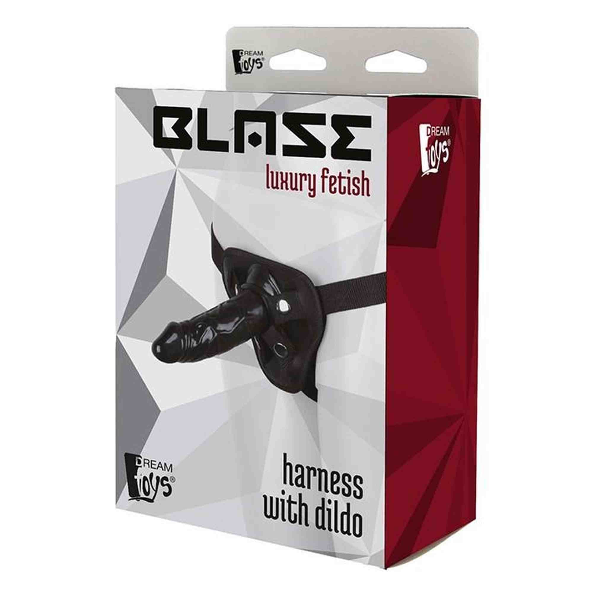 BLAZE HARNESS WITH DILDO