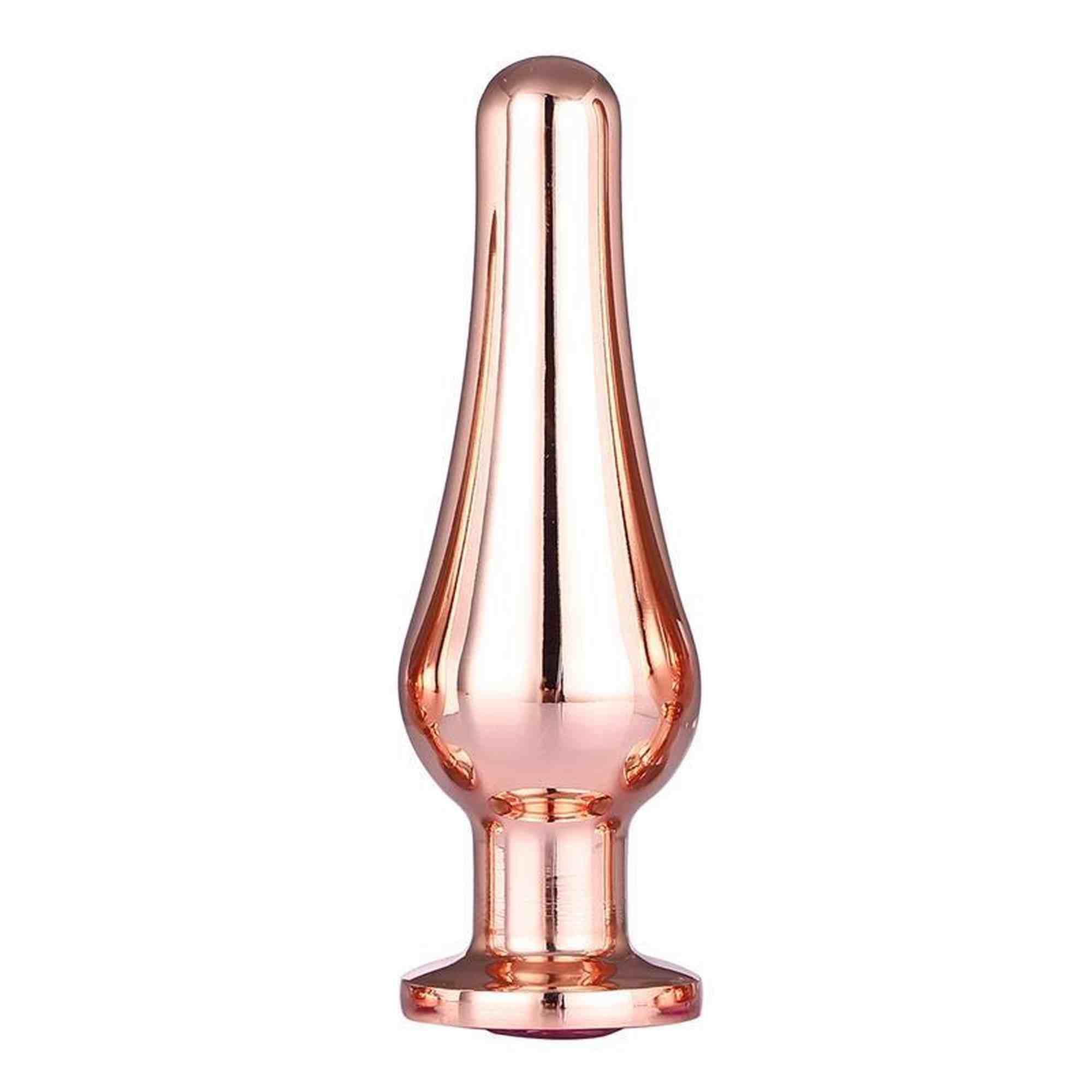 GLEAMING LOVE ROSE GOLD PLEASURE PLUG M