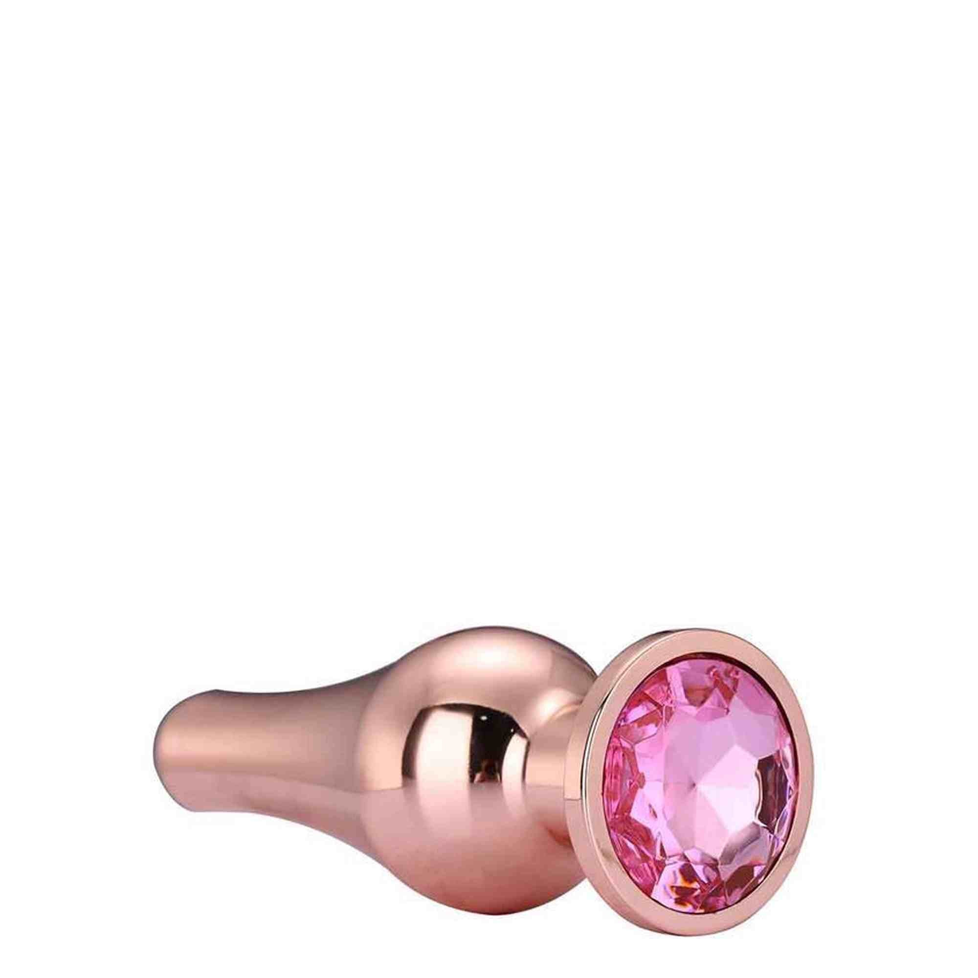 GLEAMING LOVE ROSE GOLD PLEASURE PLUG M