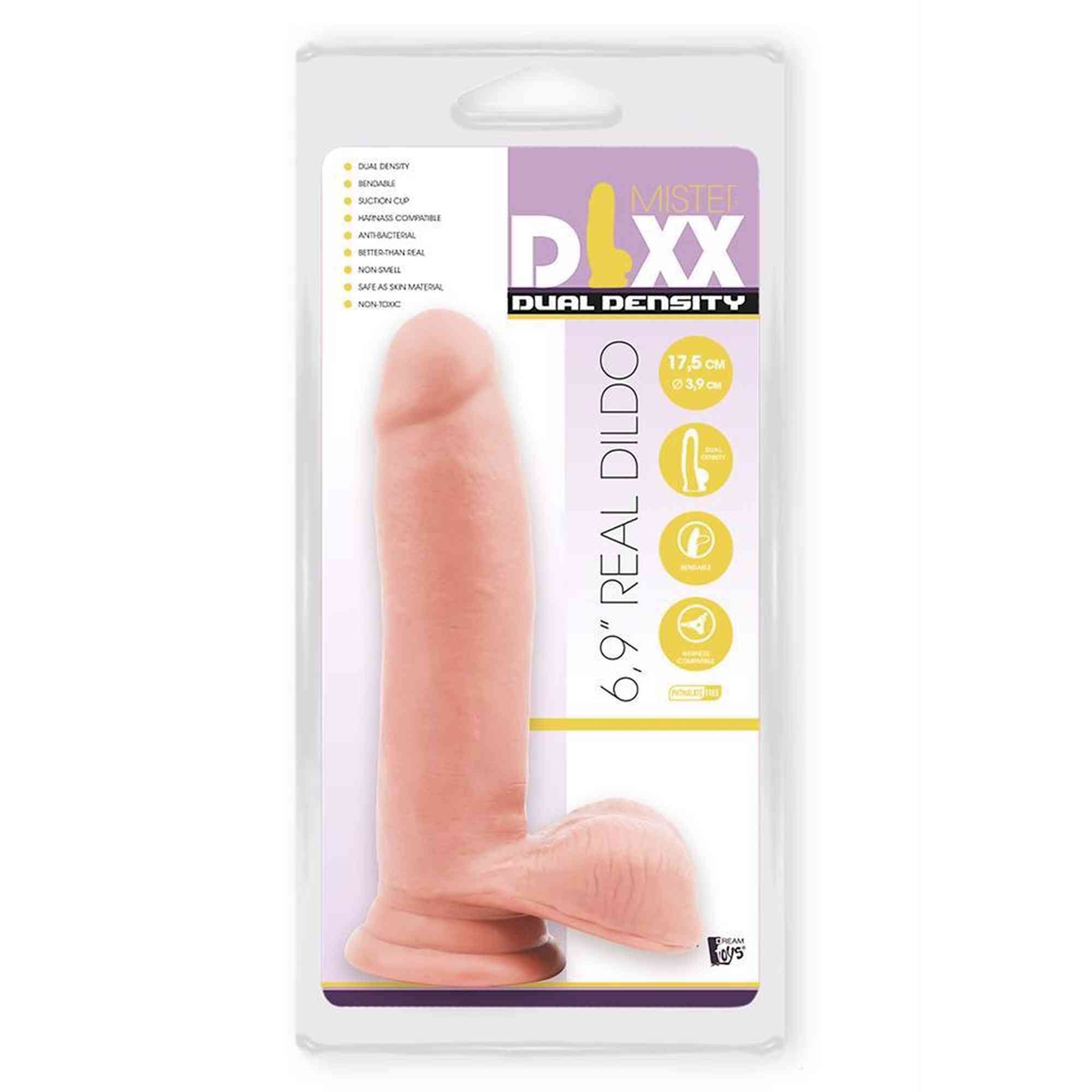 MR. DIXX 6.9INCH DUAL DENSITY DILDO