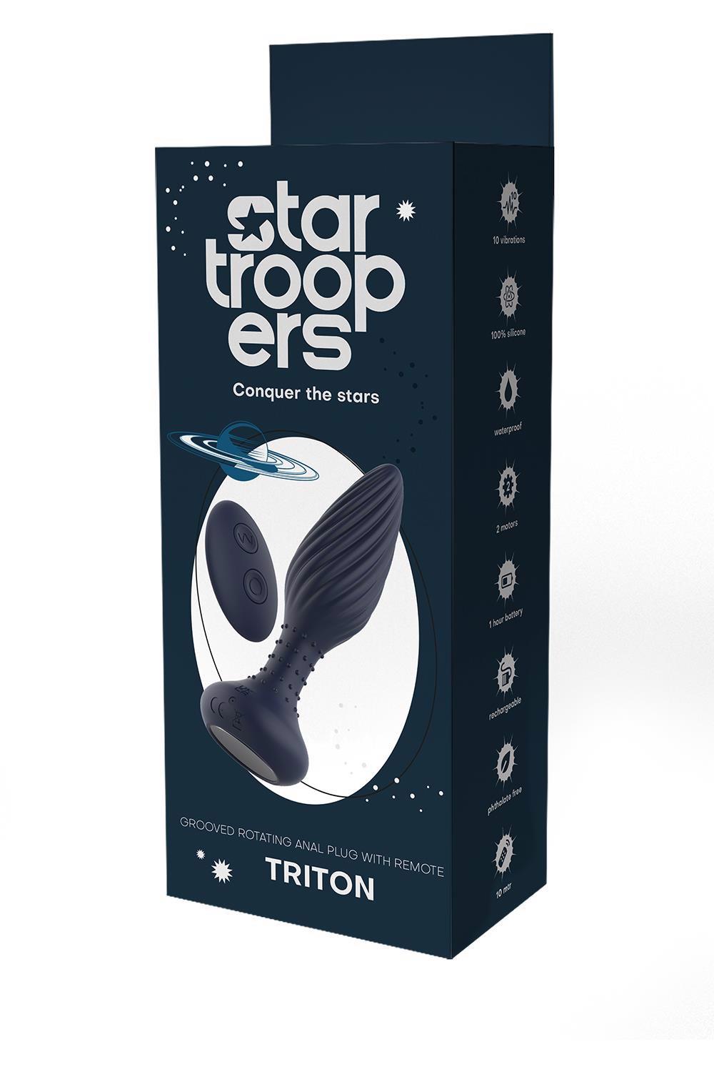 STARTROOPERS TRITON VIBRATING ANAL PLUG
