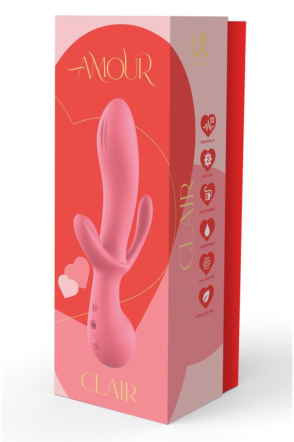 AMOUR TRIPLE PLAISIR VIBREUR CLAIRE