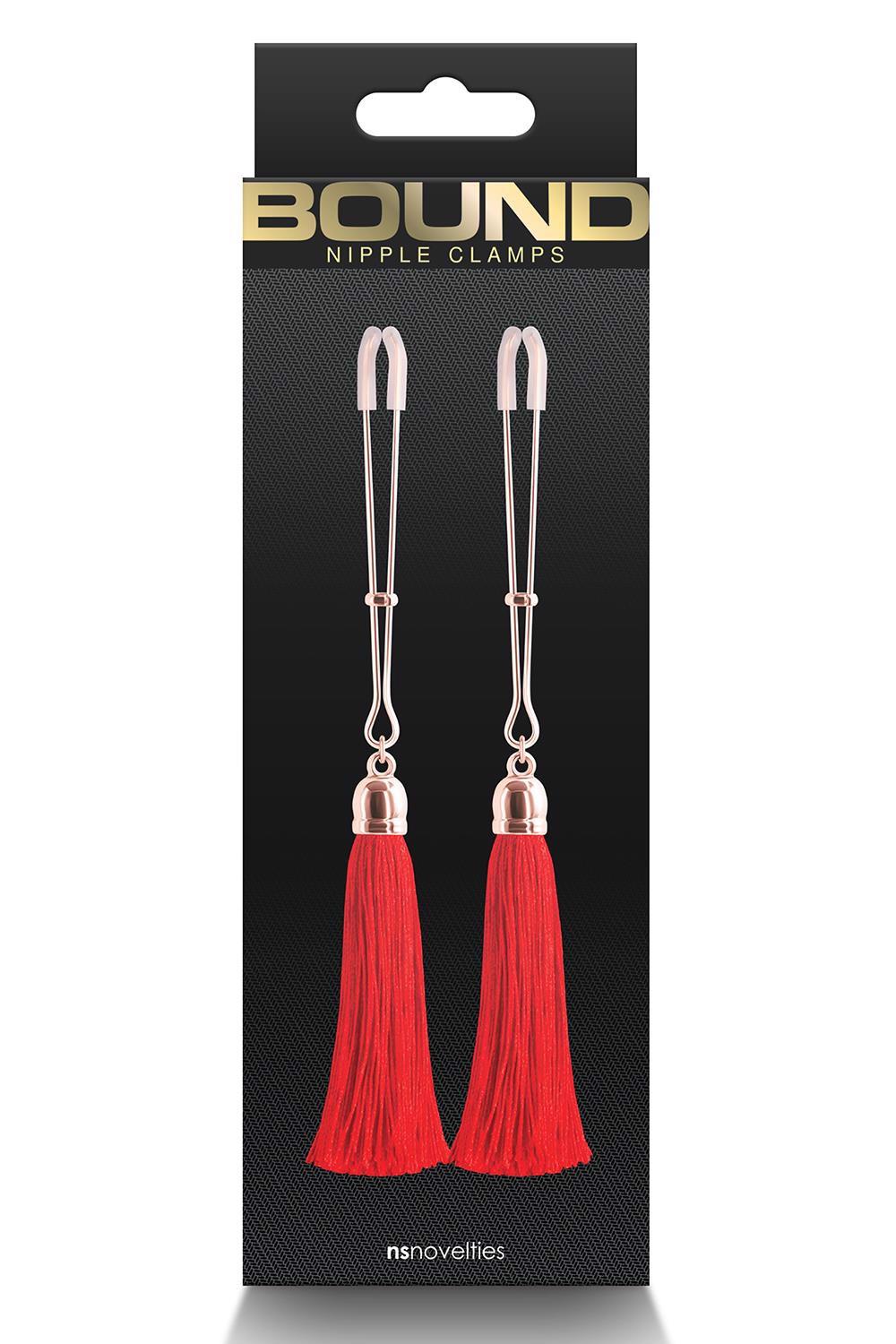 MORSETTI PER CAPEZZOLI LEGATI T1 ROSSO