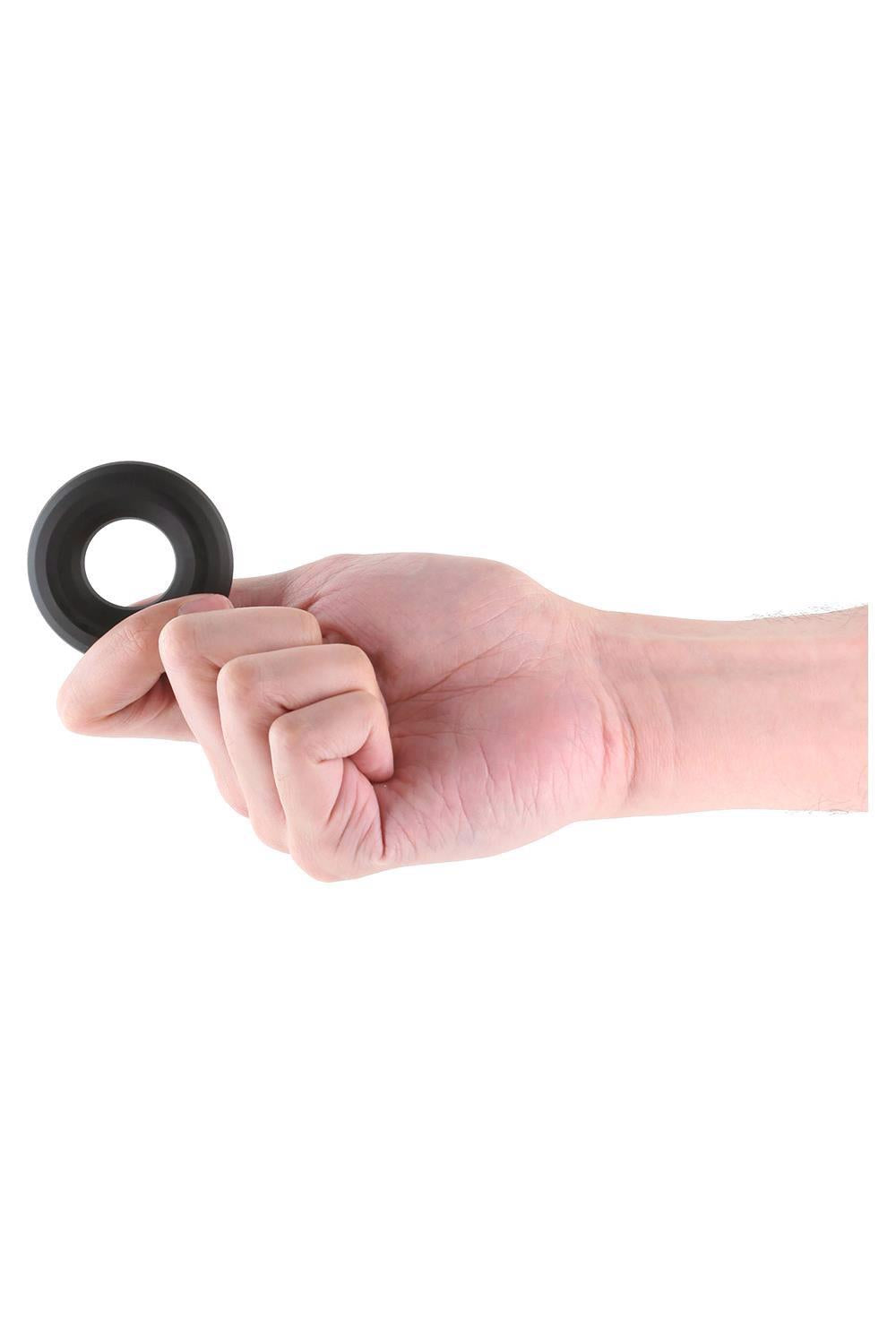 RENEGADE FIREFIGHTER RING MEDIUM BLACK