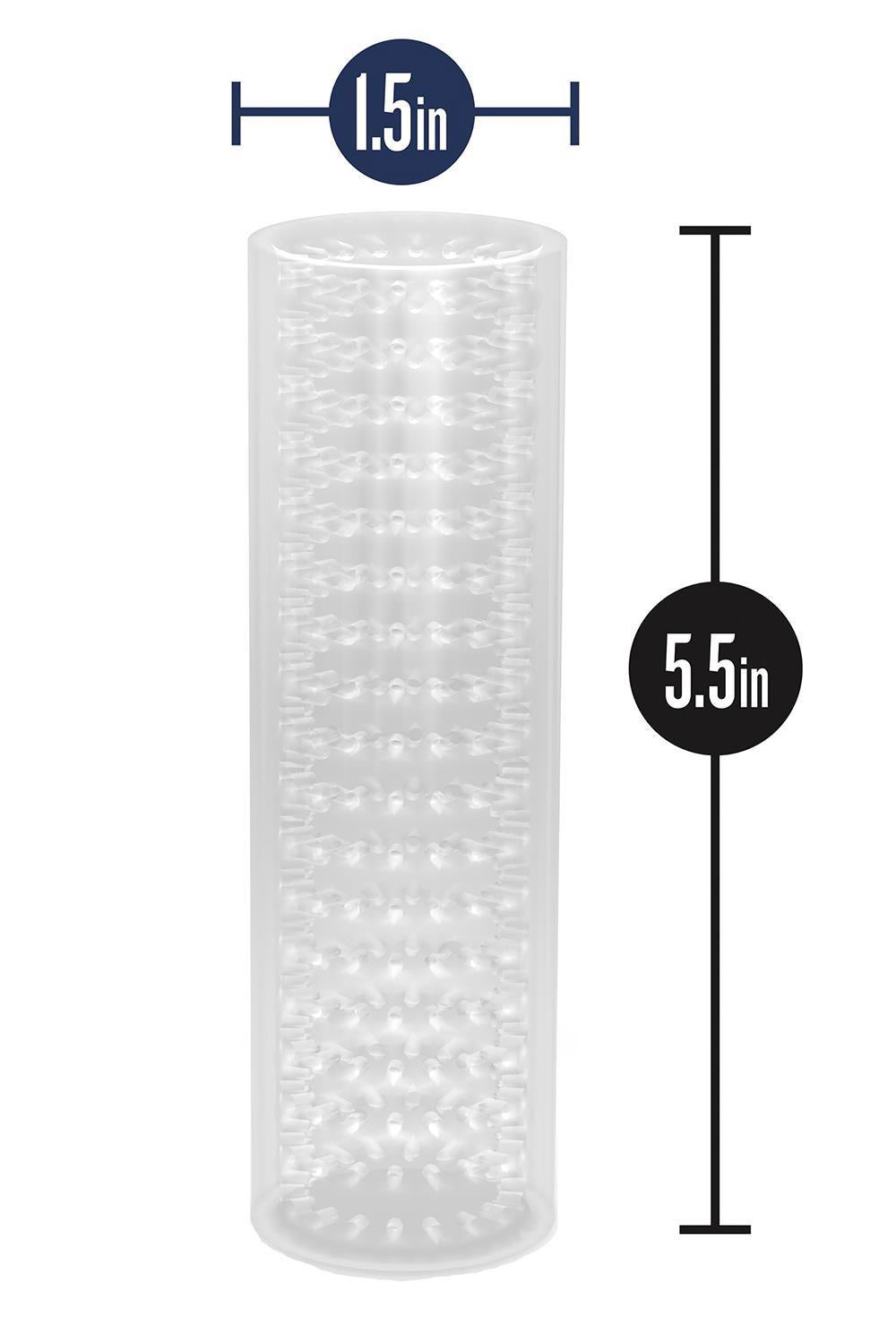 M POUR HOMMES MANCHON DE PÉNÉTRATION TRANSPARENT