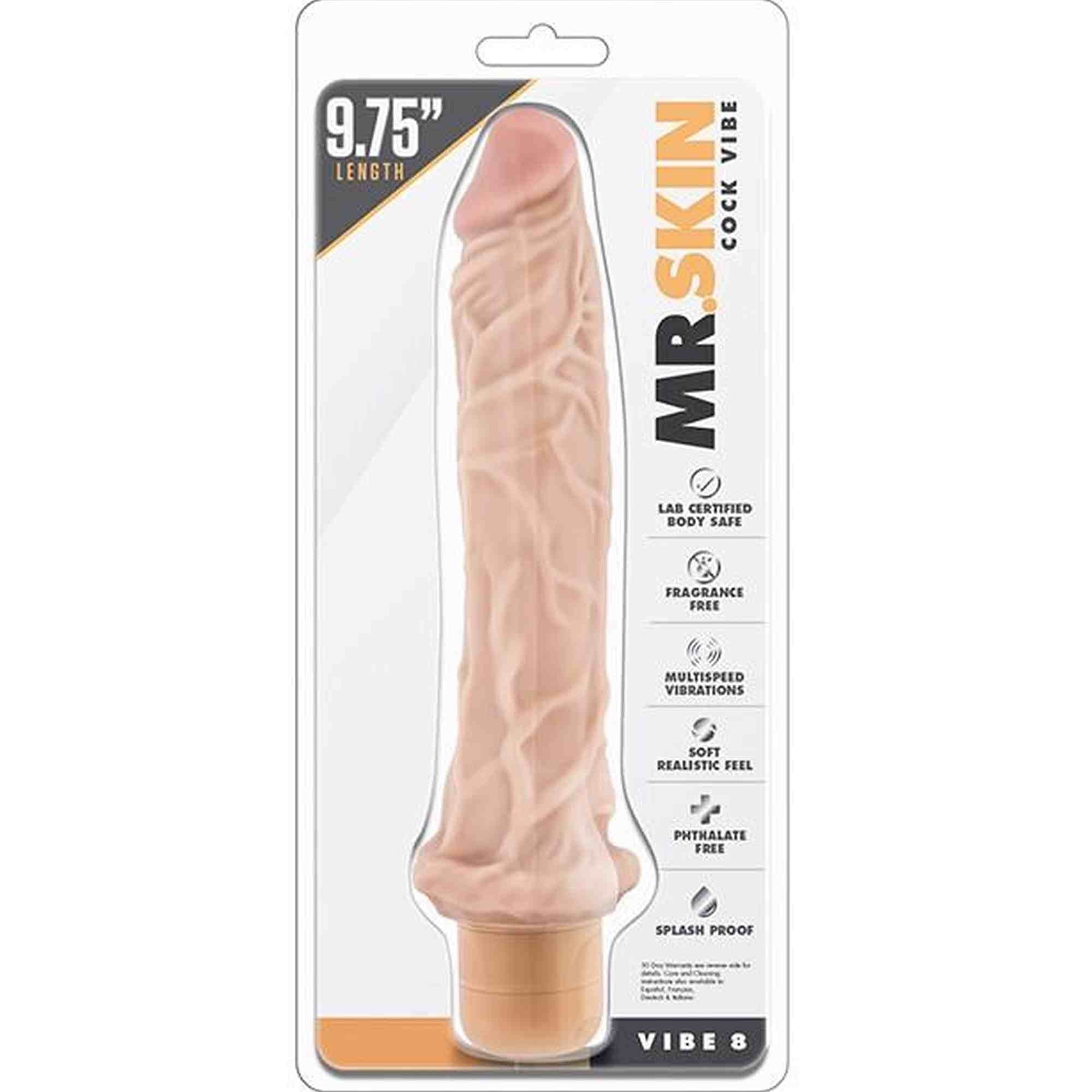 DR. SKIN COCK VIBE 8 FLESH