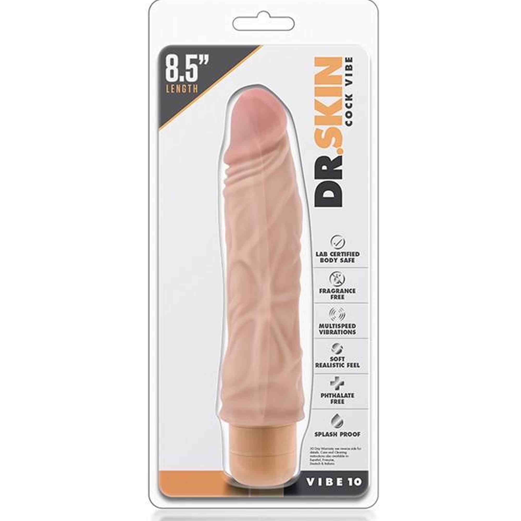DR. SKIN COCK VIBE 10 FLESH