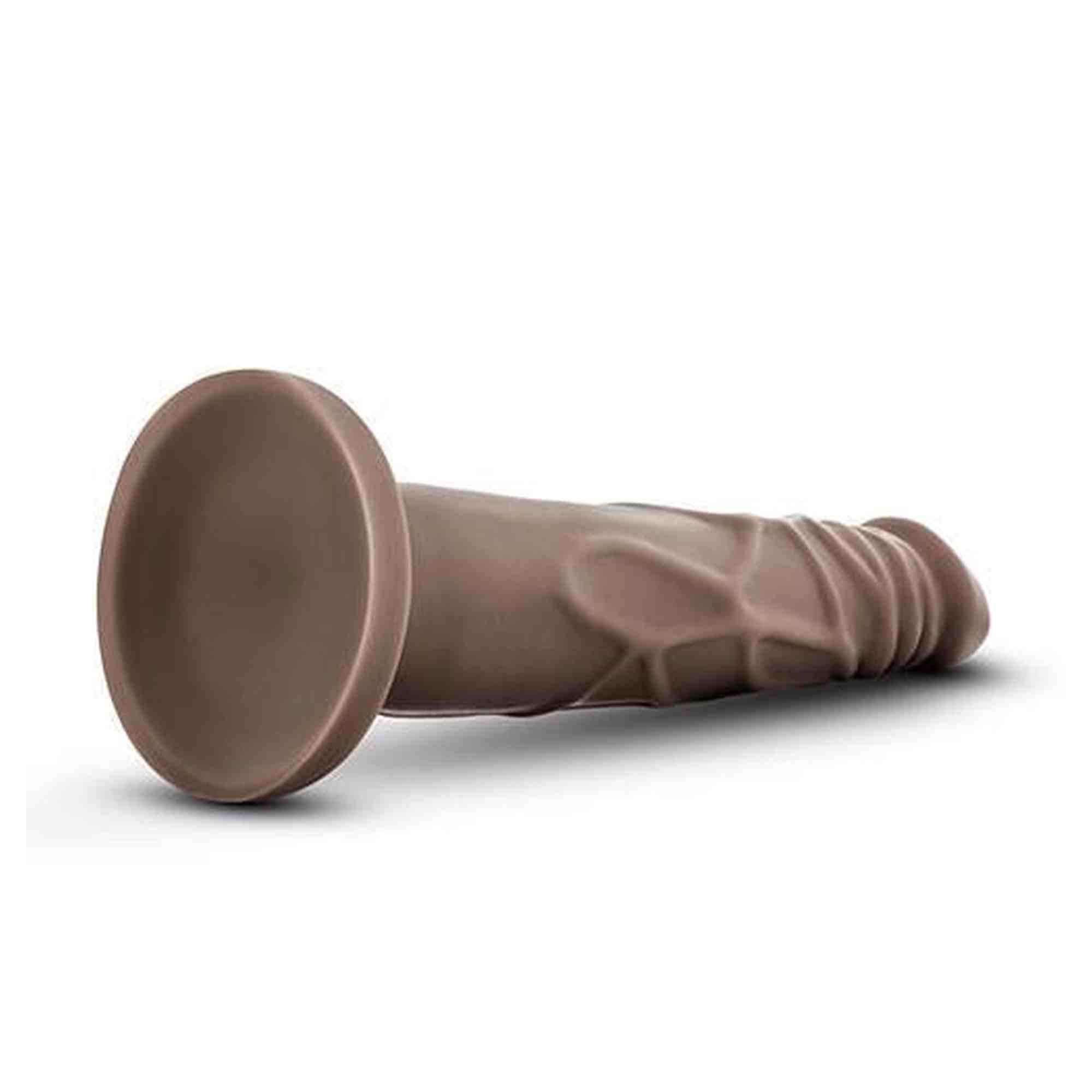 DR. SKIN REALISTIC COCK 7.5 CHOCOLATE