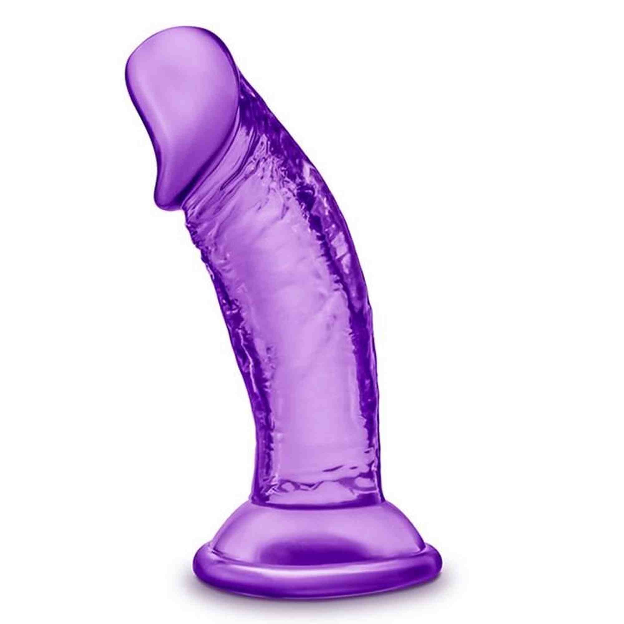 B YOURS SWEET N SMALL 4INCH DILDO PURPLE