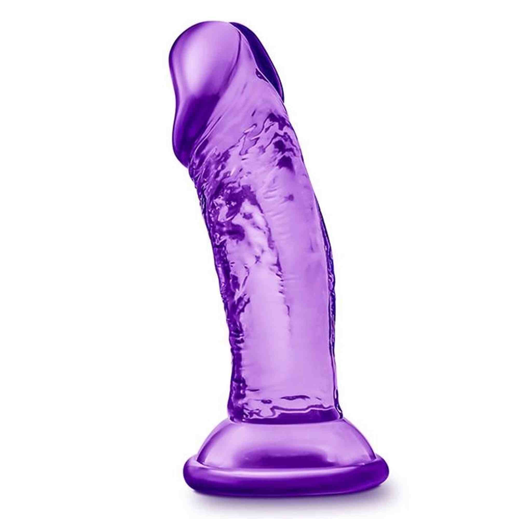 B YOURS SWEET N SMALL 4INCH DILDO PURPLE