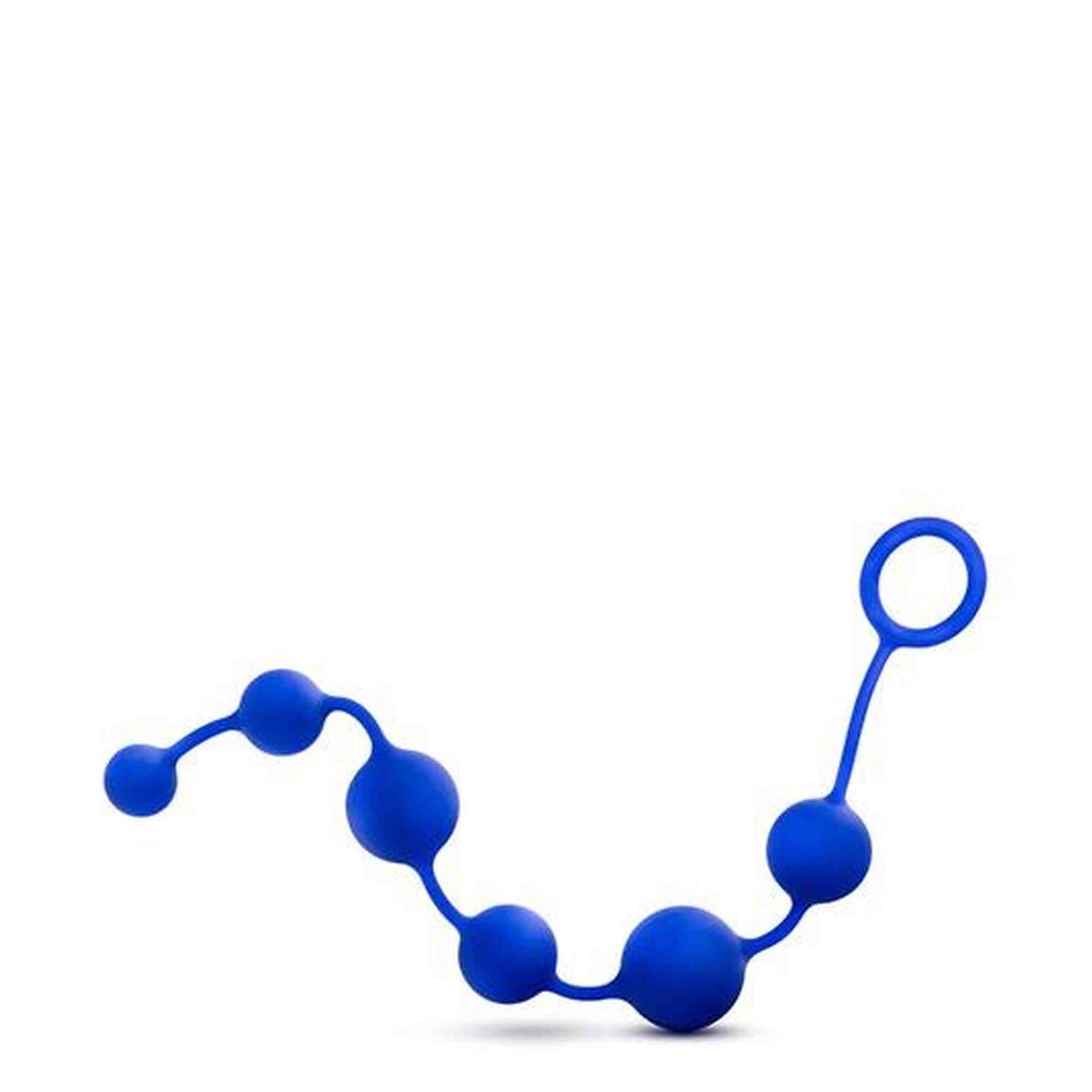 PERFORMANCE SILICONE ANAL BEADS INDIGO