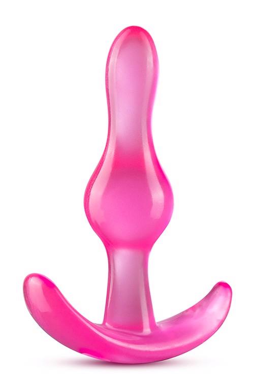 B YOURS BUTT PLUG COURBÉ ROSE