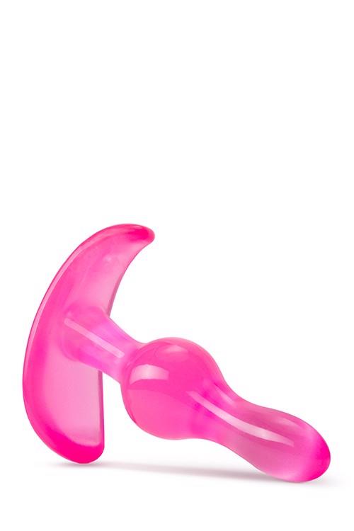 B YOURS BUTT PLUG COURBÉ ROSE